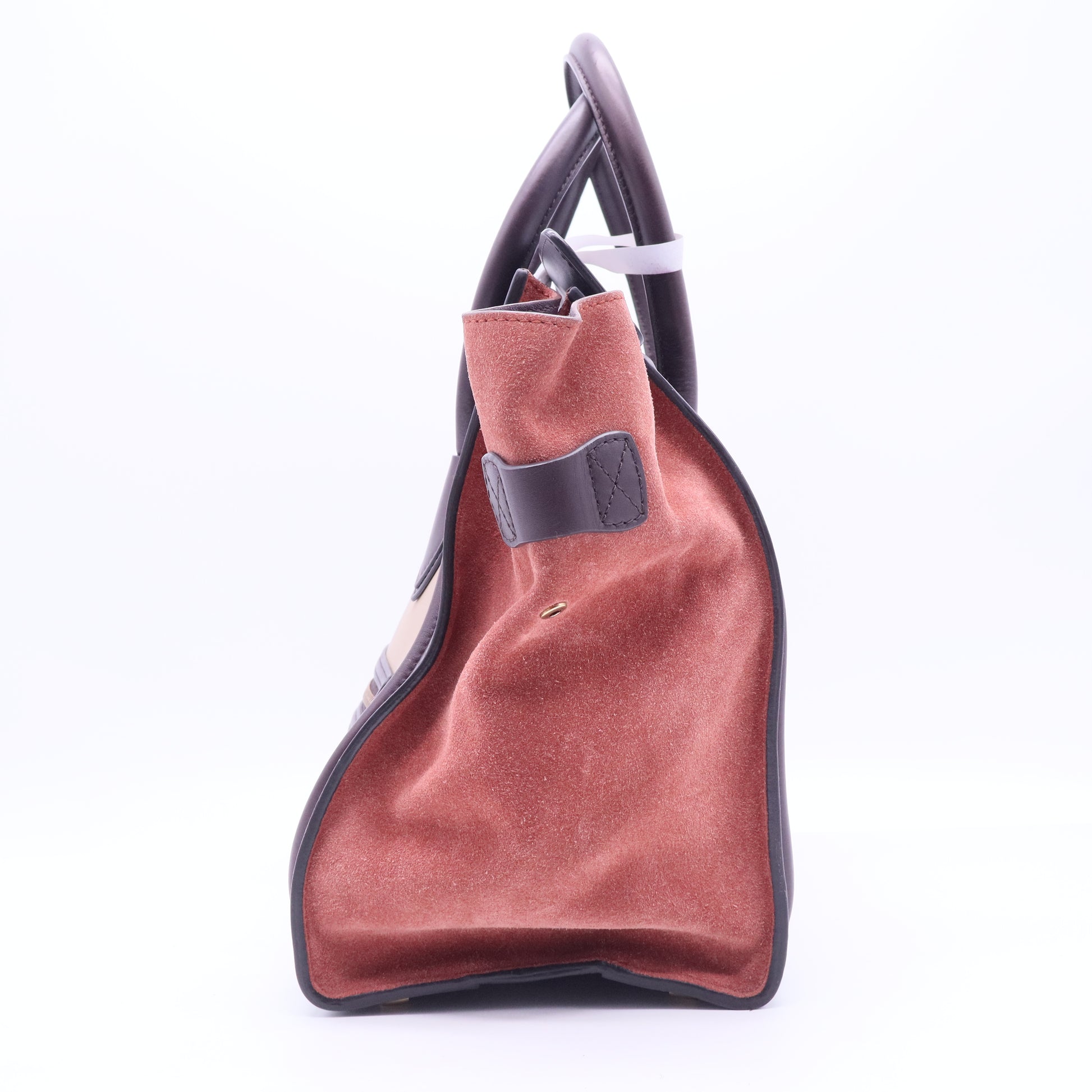 Tricolor Luggage Bag Felt Mini B20119