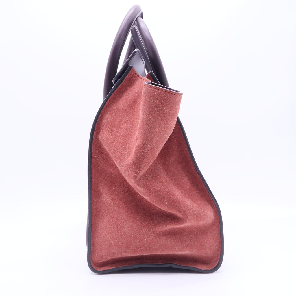Tricolor Luggage Bag Felt Mini B20119