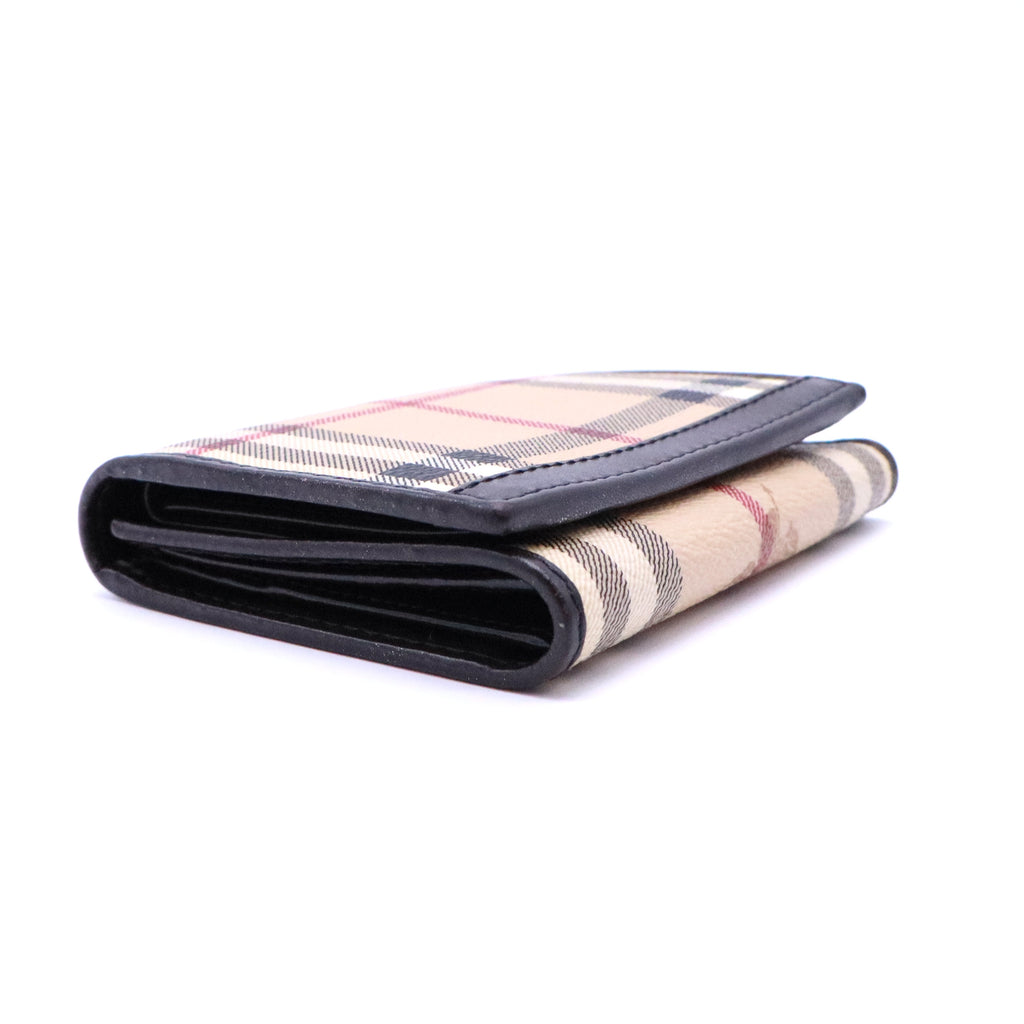 Haymarket Check Pattern Plaid Print Wallet