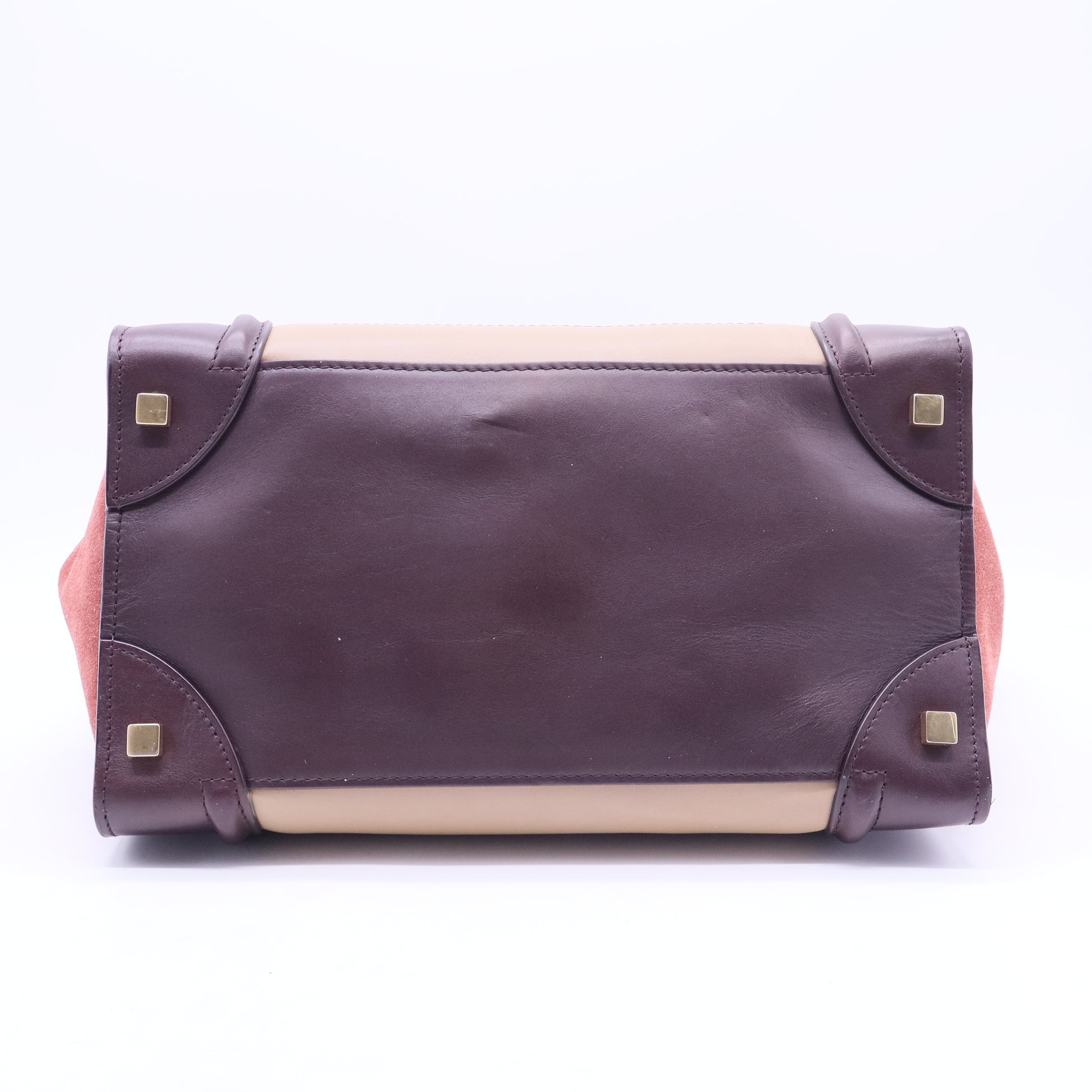 Tricolor Luggage Bag Felt Mini B20119