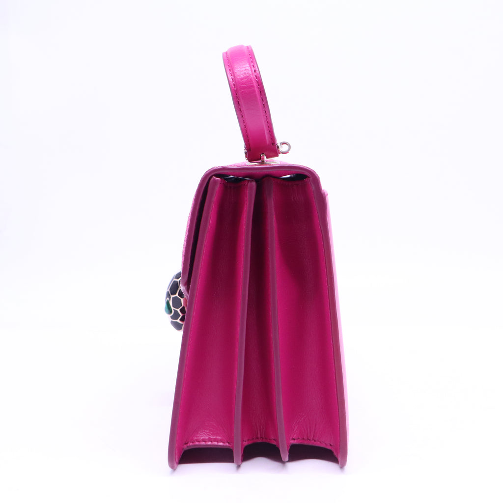 Pink Leather Shoulder Bag B20675