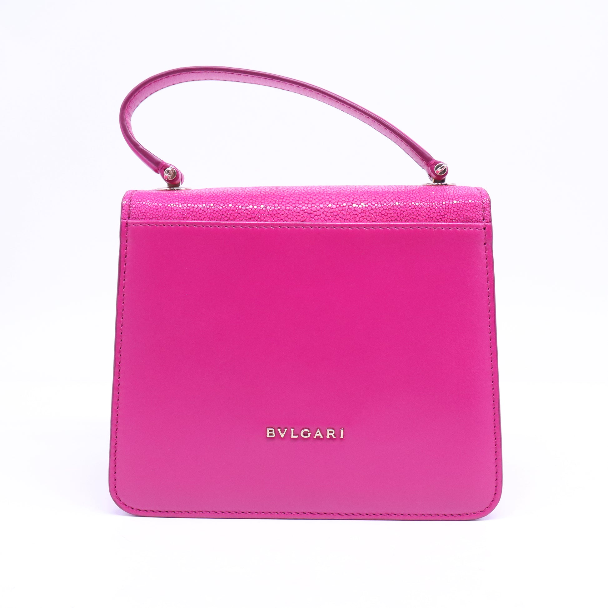 Pink Leather Shoulder Bag B20675