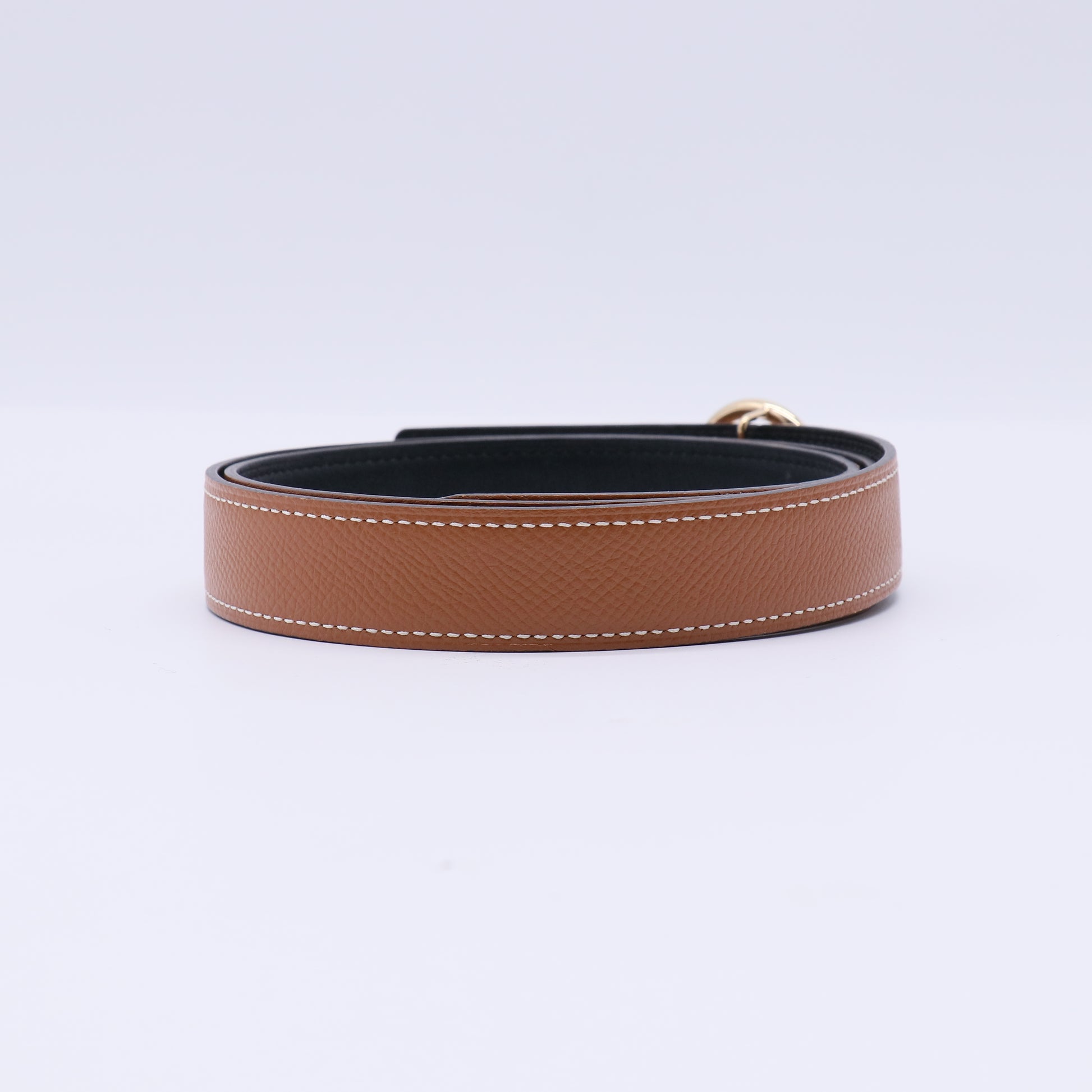 Hermes Gamma Reversible Leather Belt W21594