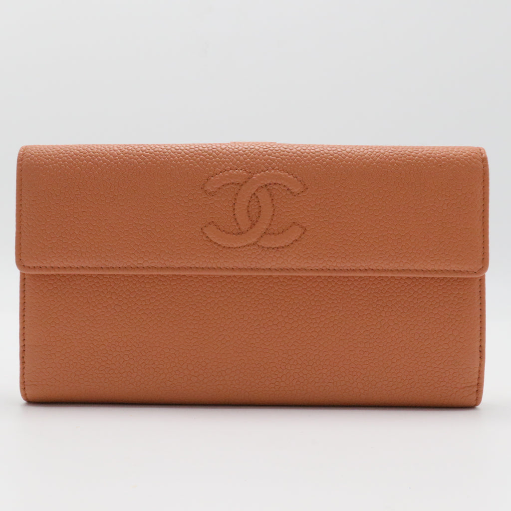 Caviar Timeless CC Large Flap Wallet