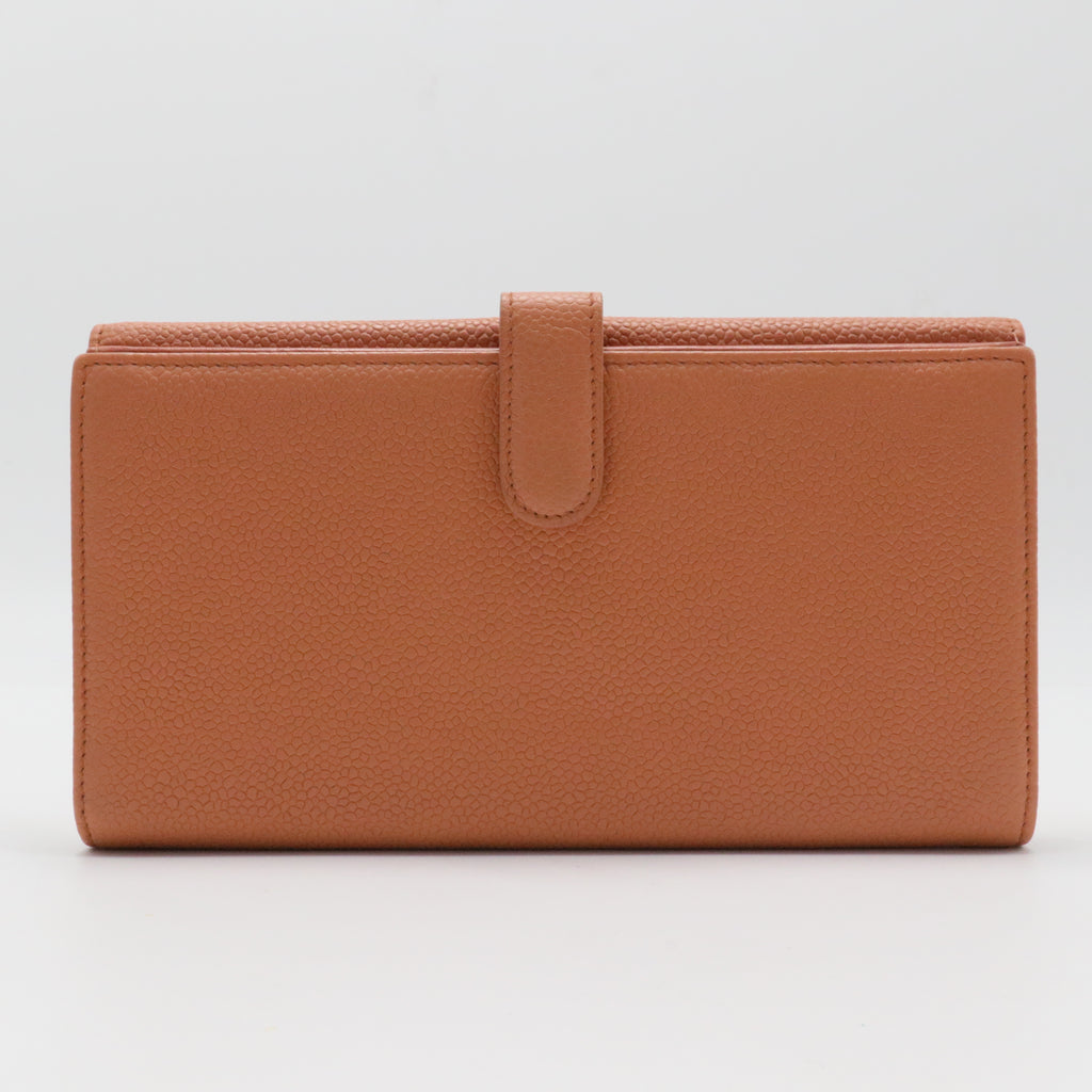 Caviar Timeless CC Large Flap Wallet