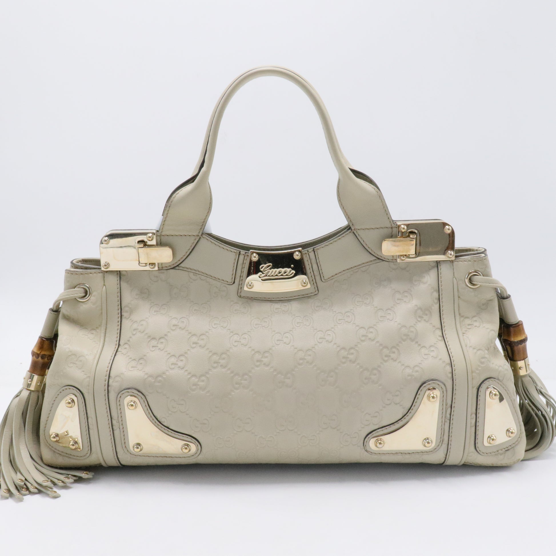 Guccissima Race Top Handle Tote Medium