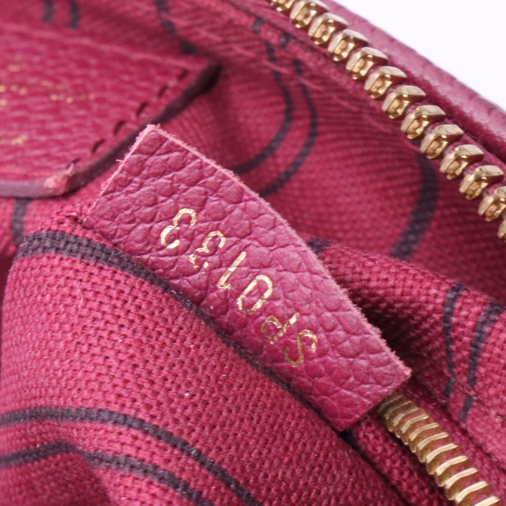 Speedy Bandouliere Bag Monogram Empreinte Leather 25