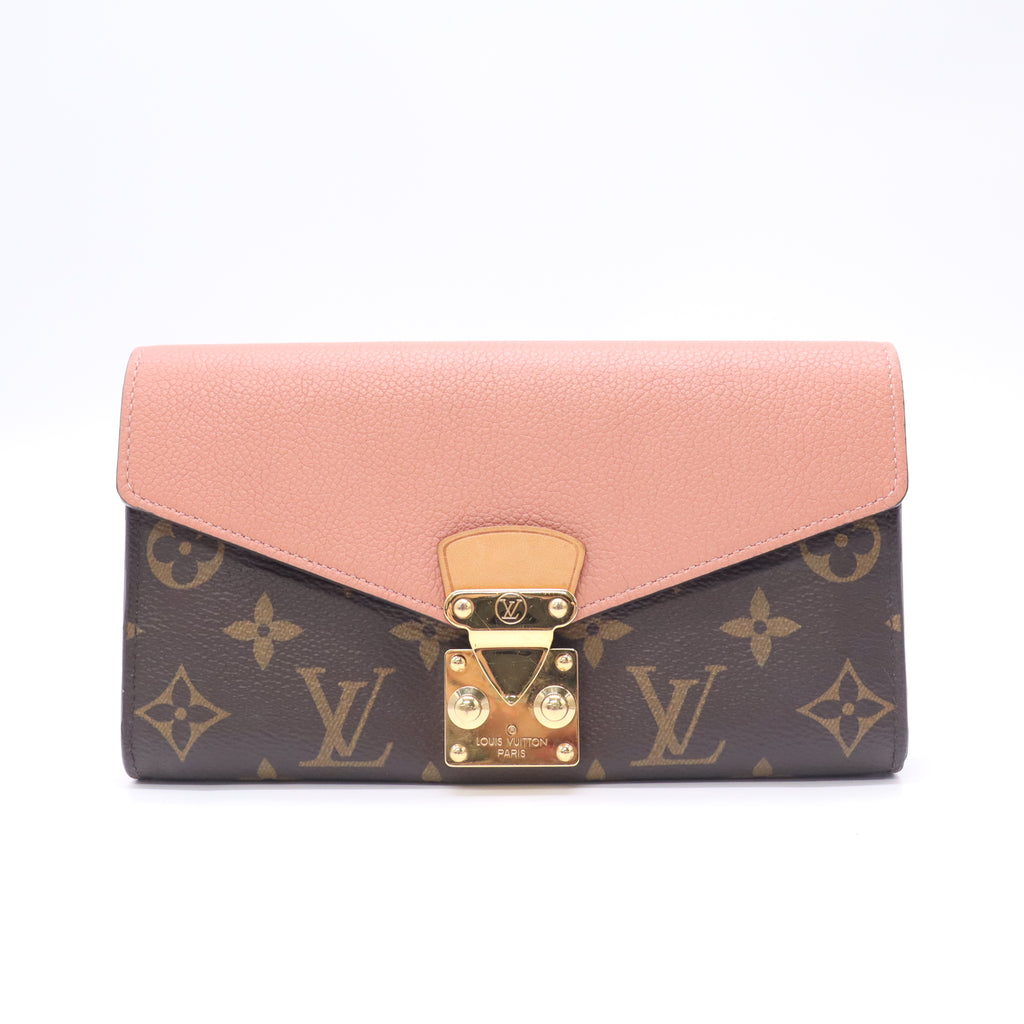 Louis Vuitton Peach Monogram Canvas Pallas Twins W23137