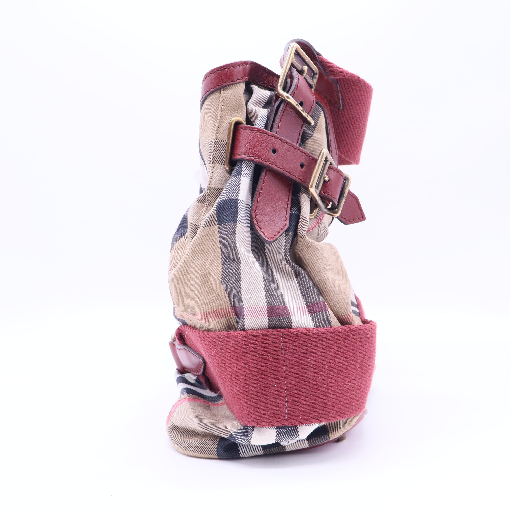 House Check Canvas Tote Bag Twins B20309