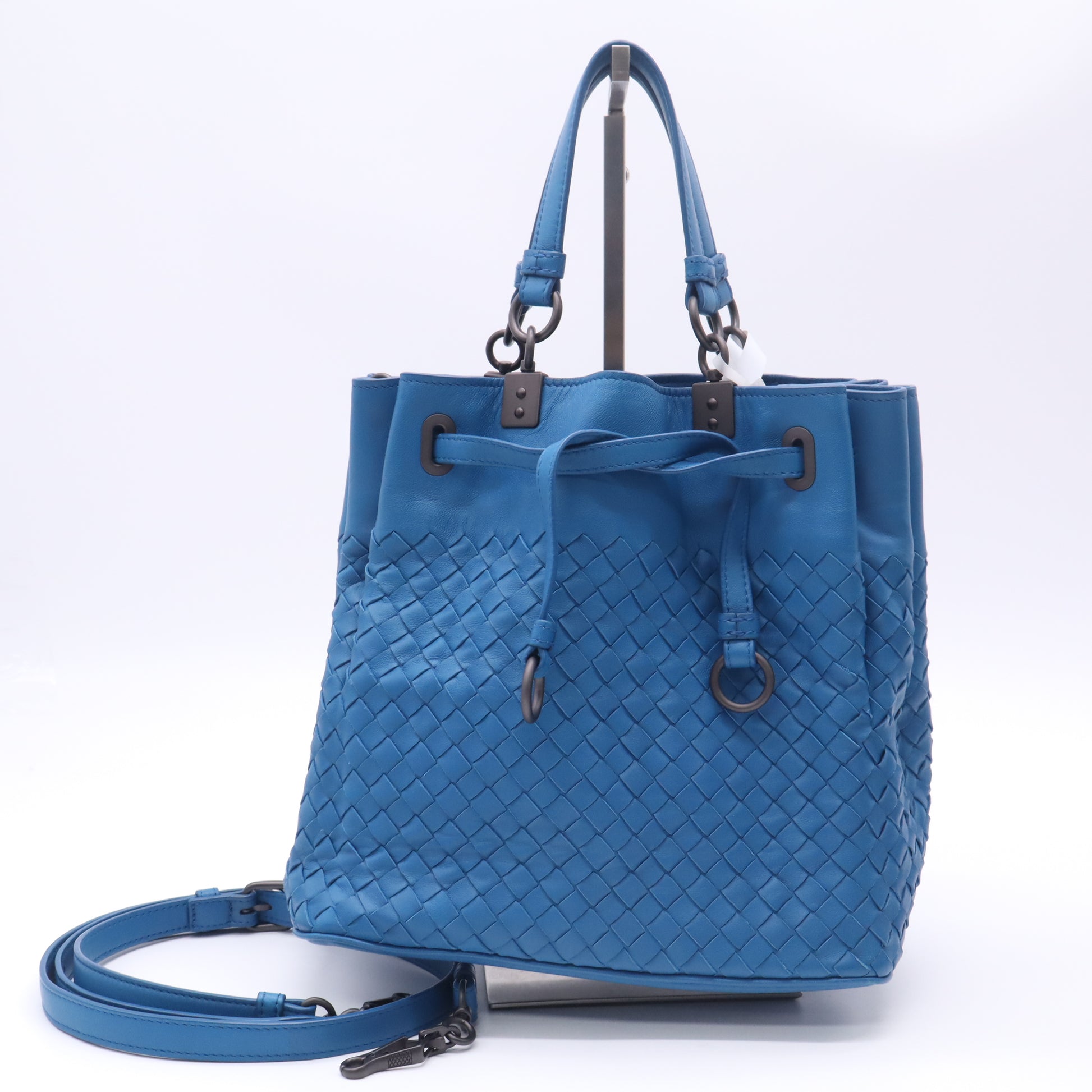 Bottega Veneta Convertible Bucket Bag Intrecciato Nappa Twins B23479