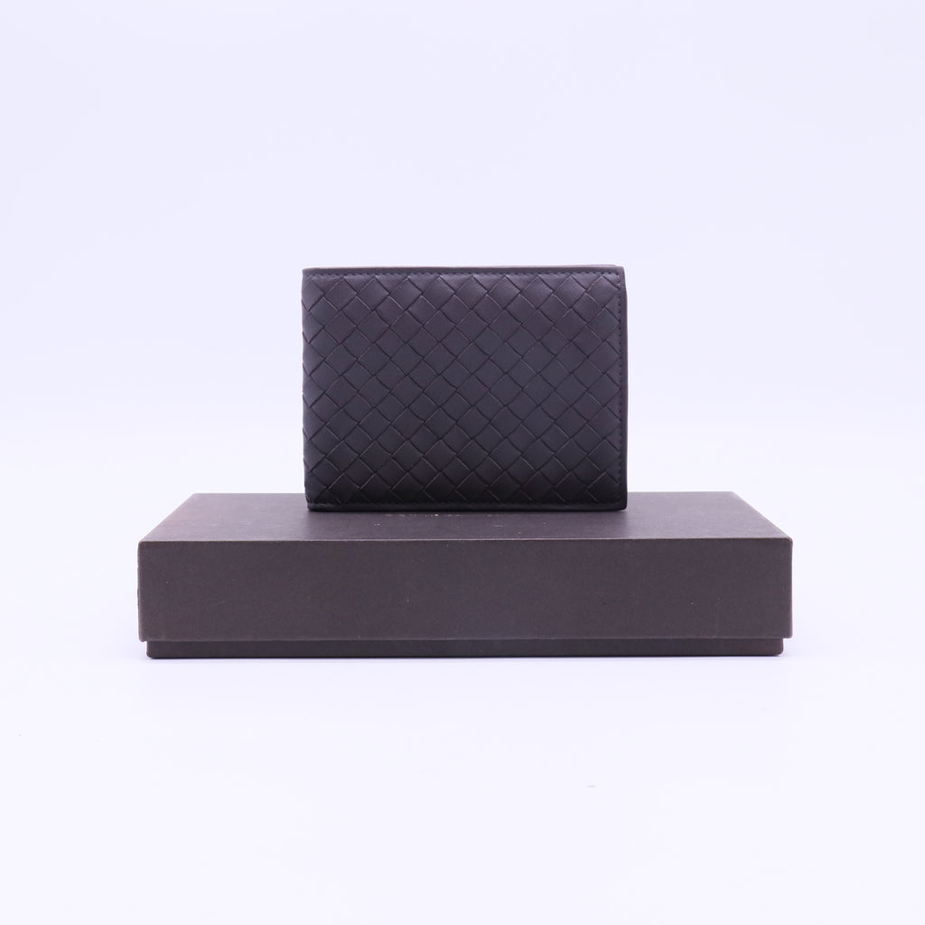 Bottega Veneta Intrecciato Bi-Fold Wallet W21828