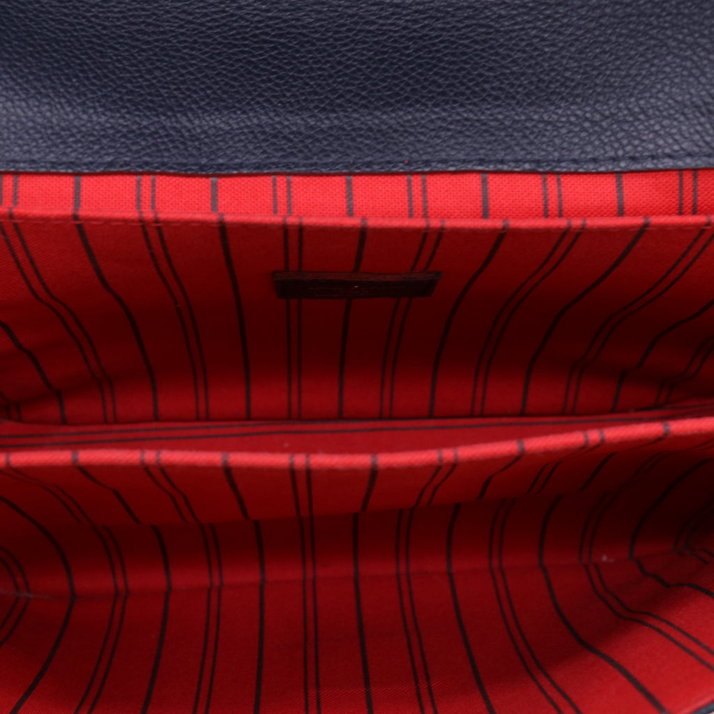 Louis Vuitton Pochette Metis in Monogram Empreinte Marine Rouge twins LDZ978