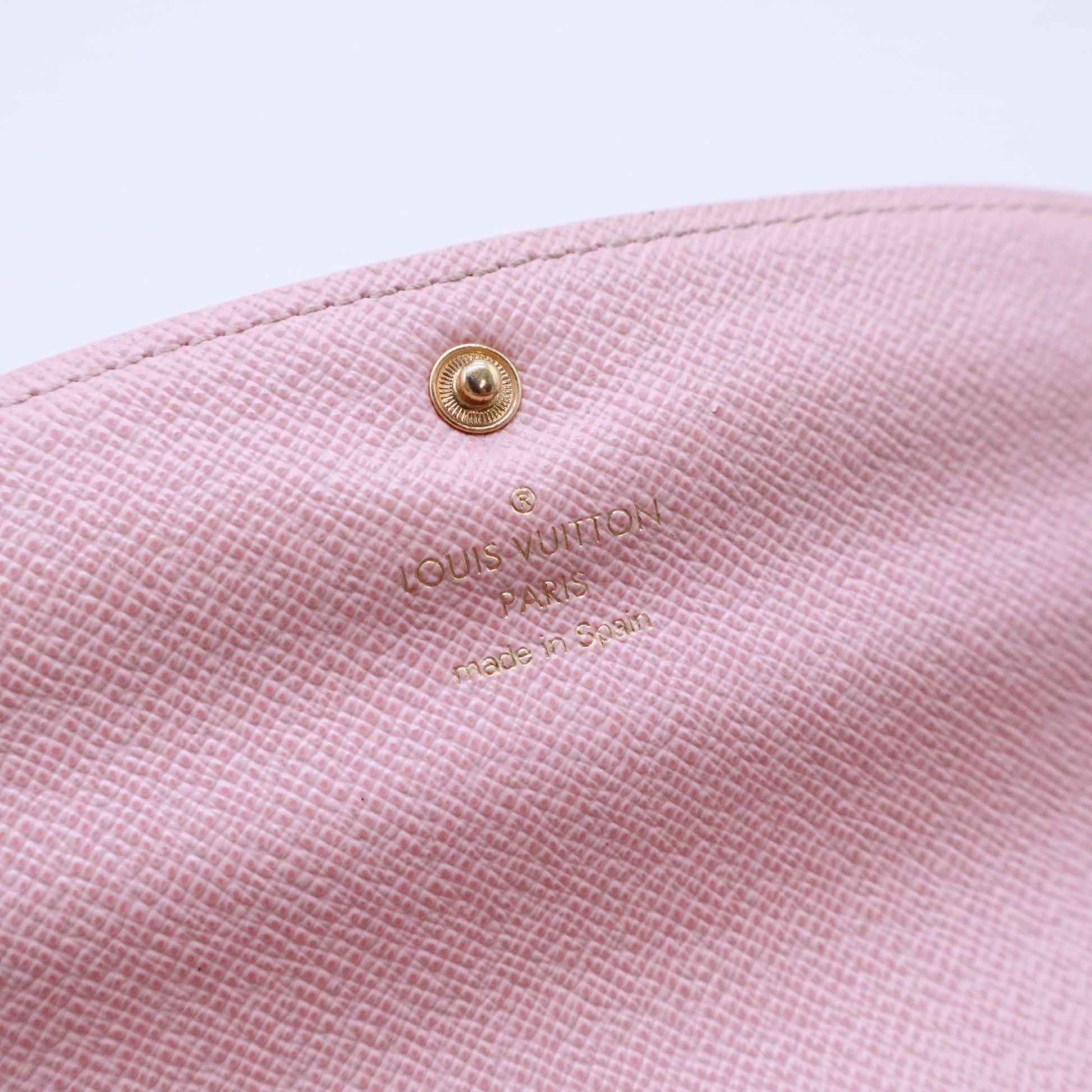 Monogram Canvas Piment Emilie Wallet
