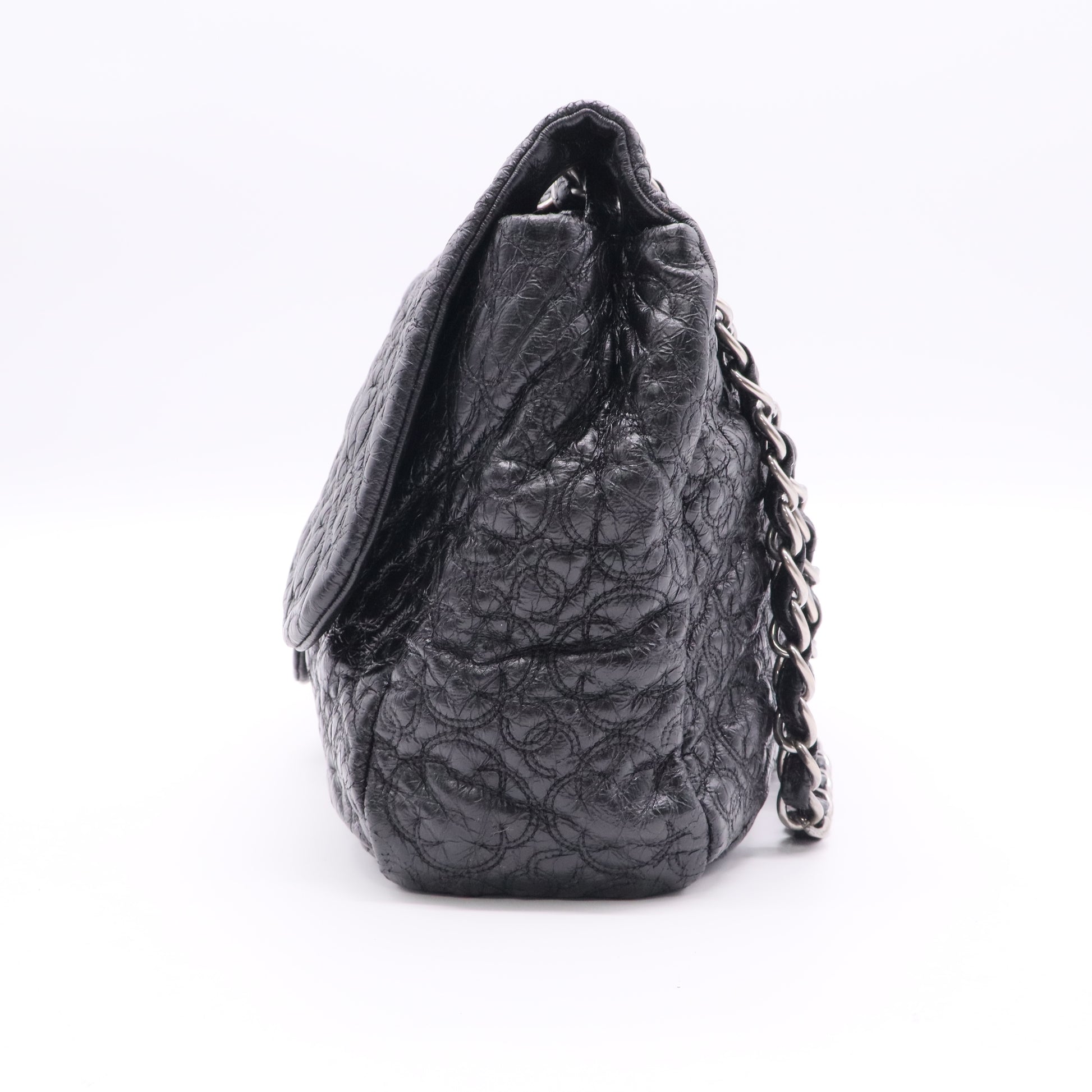 Vinyl Rock In Moscow Single Flap Black