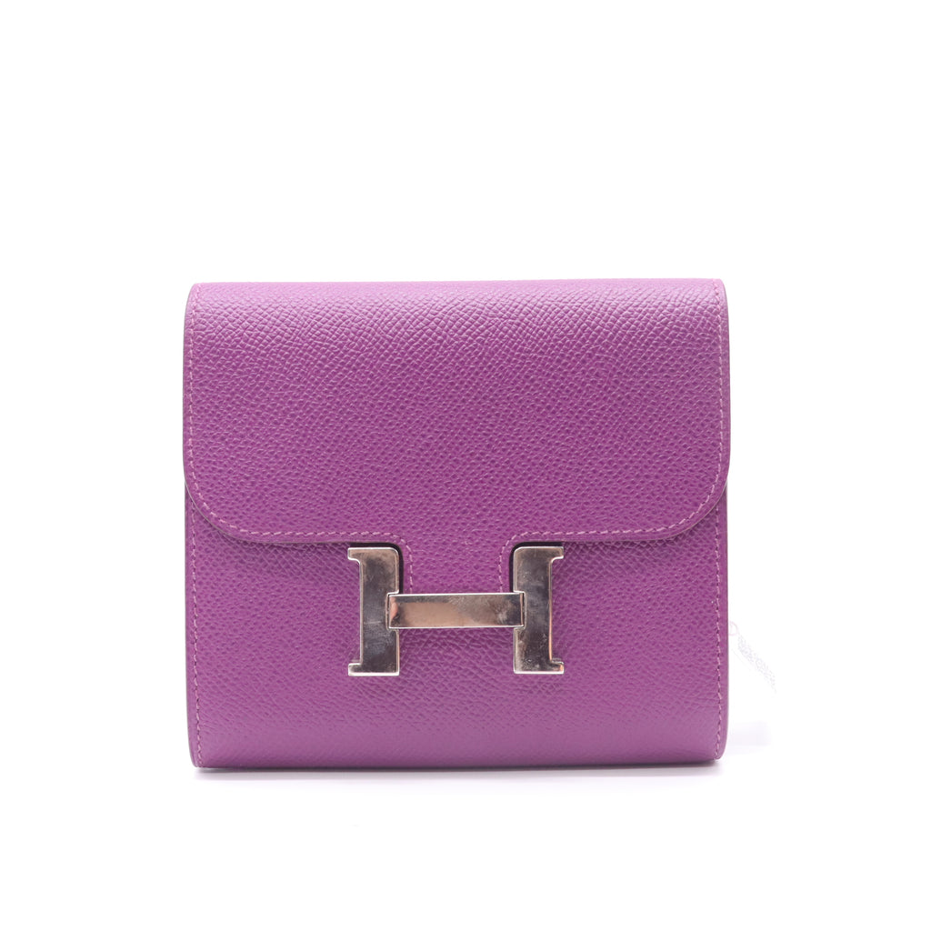 Hermes Epsom Constance Short Wallet Tosca Twins LDZ495