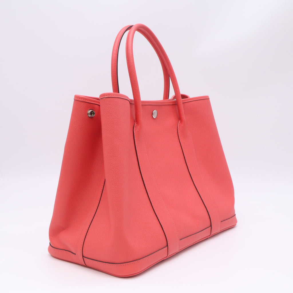 Hermes Toile Negonda Garden Party Tote 36 MM Bougainvillea B24087