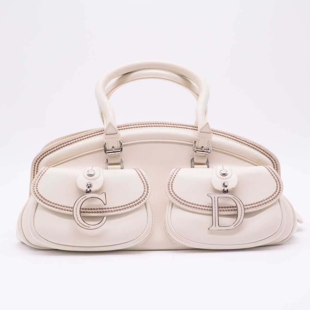 Detective Handle Bag Leather Medium twins