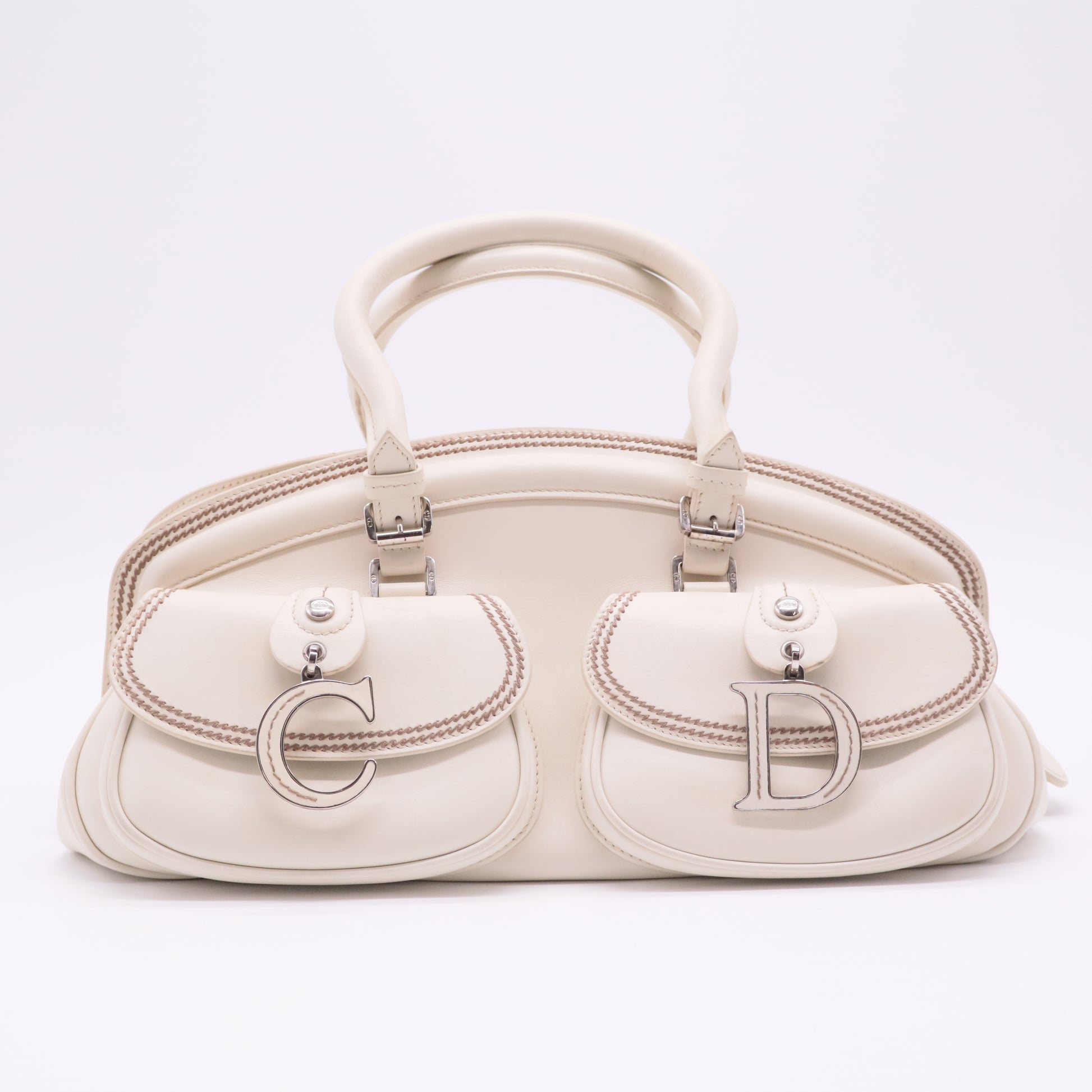 Detective Handle Bag Leather Medium twins
