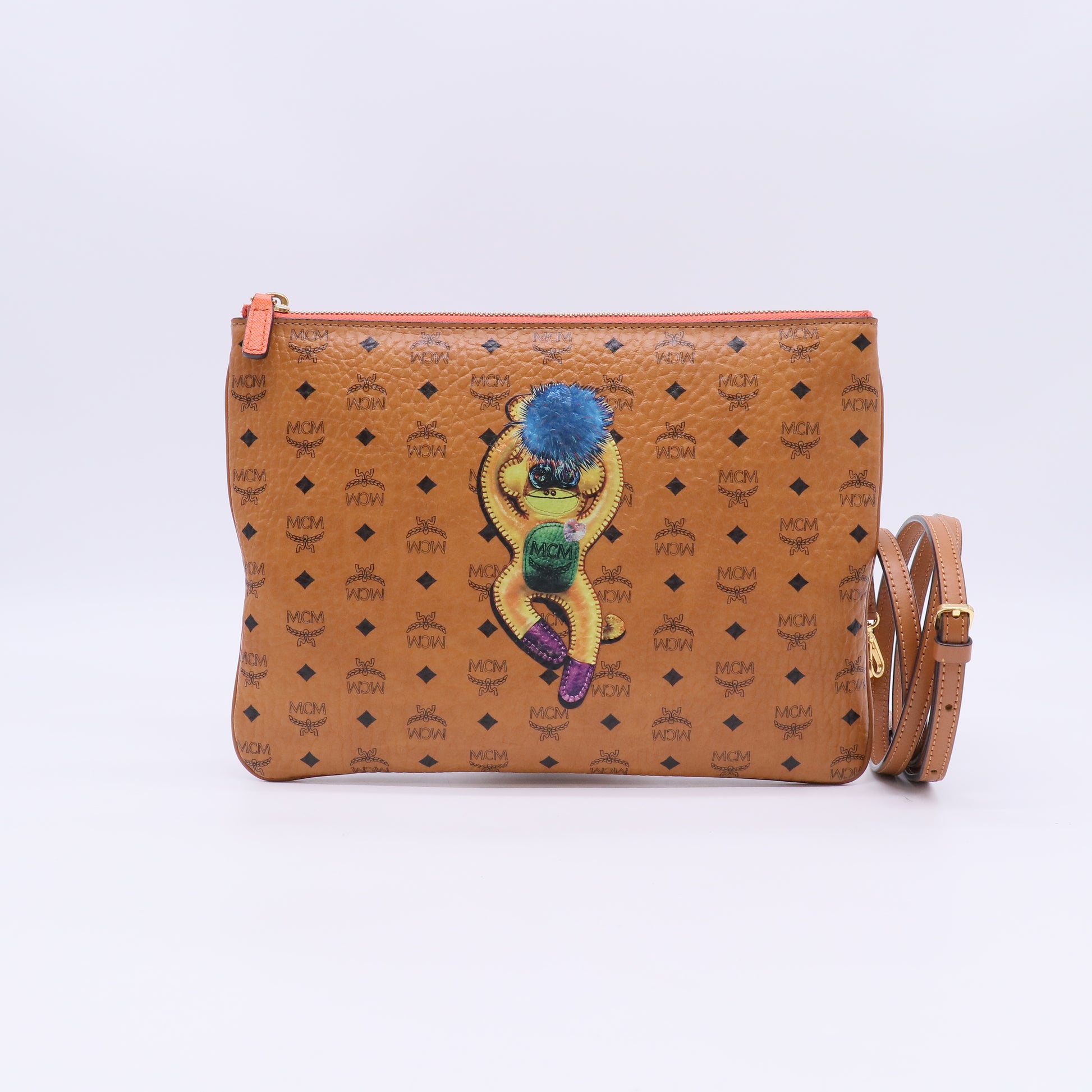 MCM Visetos Monkey Clutch B23253