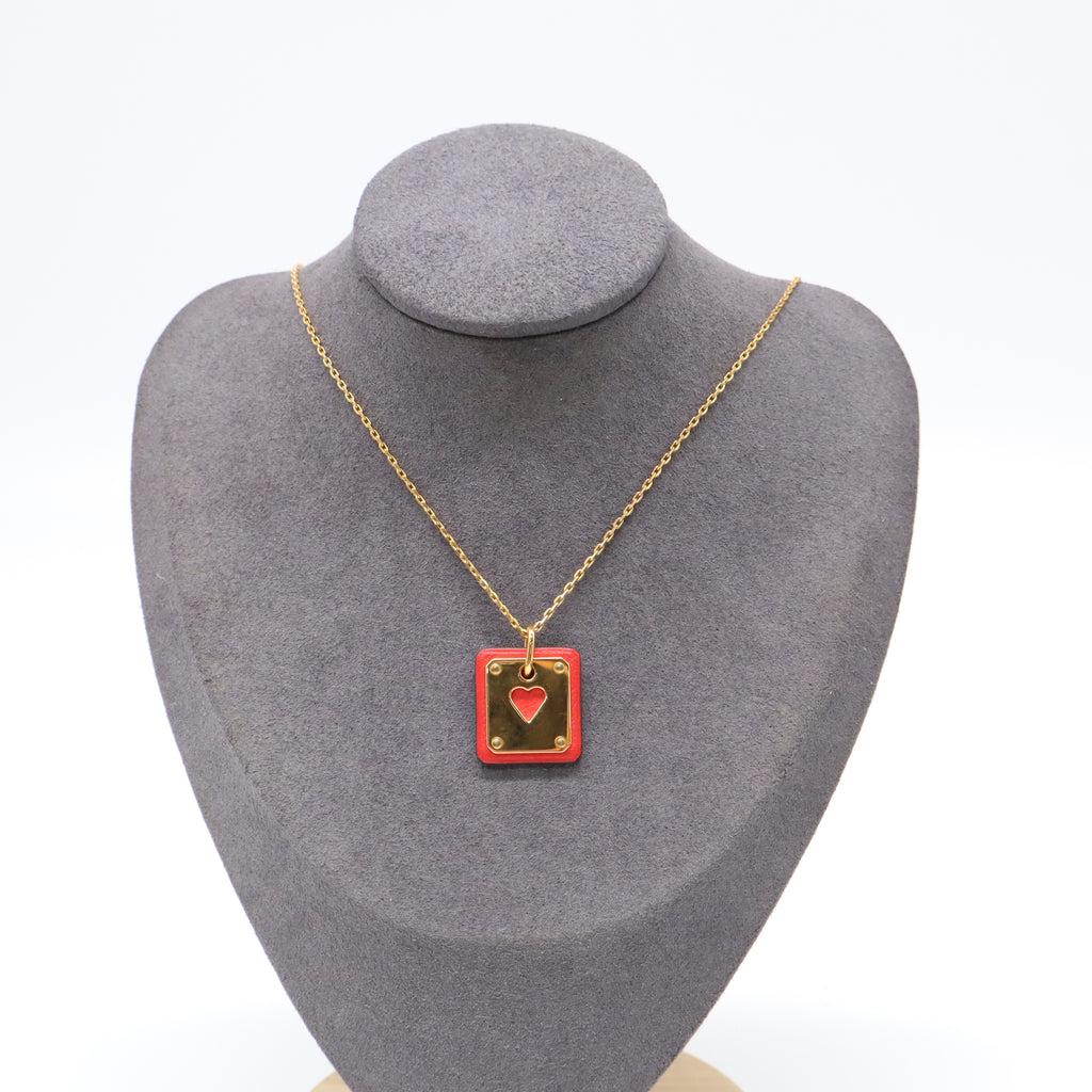 Hermes As de Coeur Pendant W22013