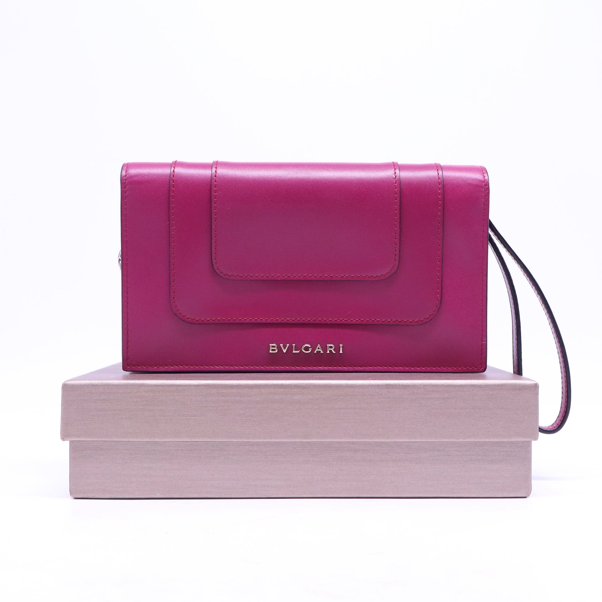 Bvlgari leather wallet Bvlgari W20706