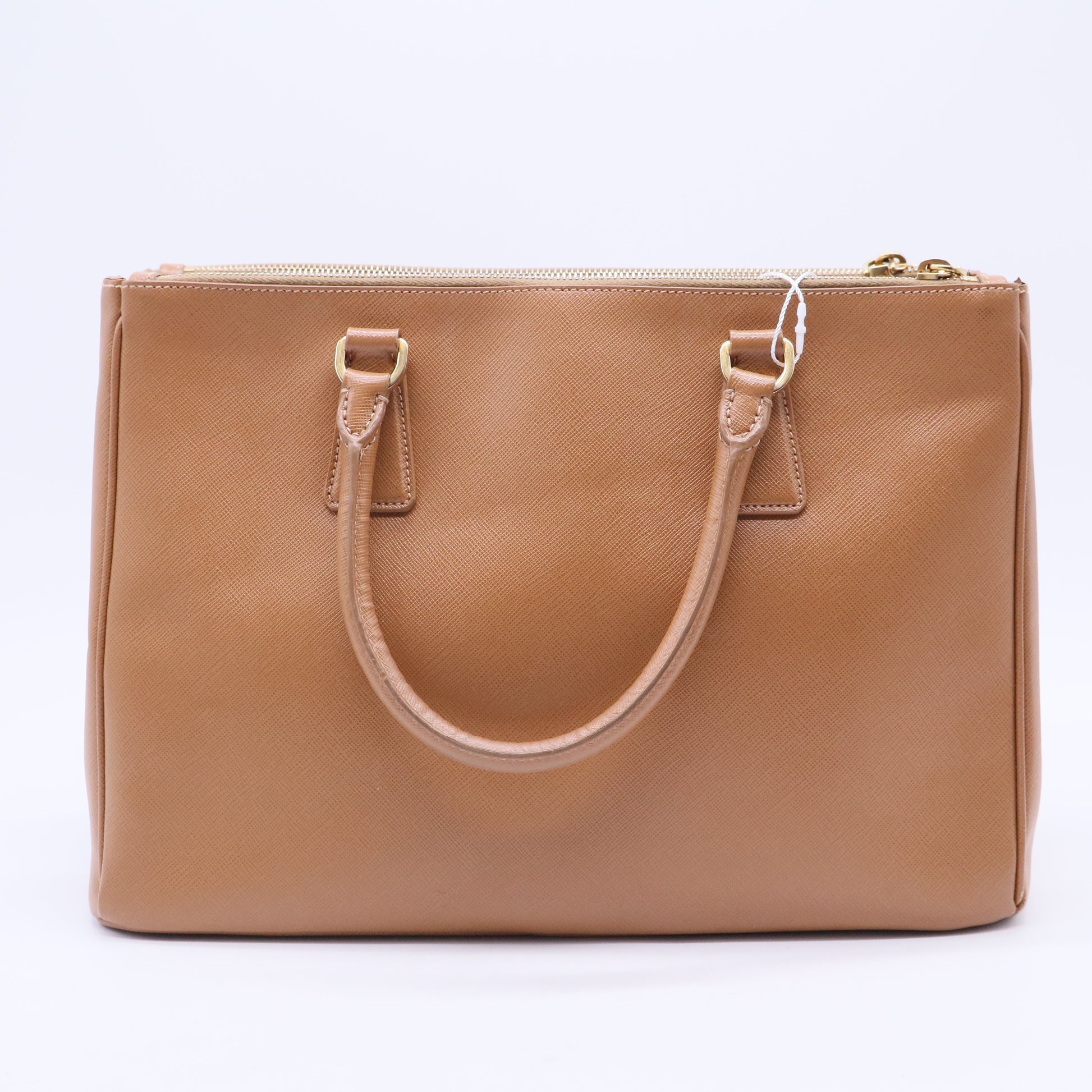 Galleria Double Zip Tote Saffiano Leather Large Twins LDJ3047