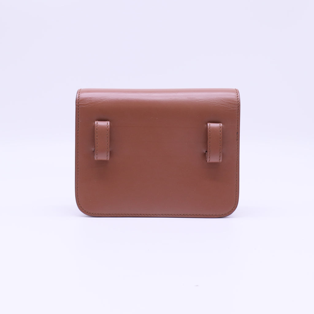 Burberry calfskin leather TB belt bag B22546