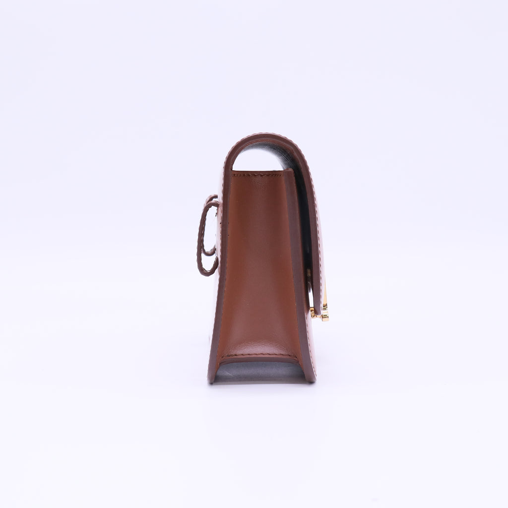 Burberry calfskin leather TB belt bag B22546