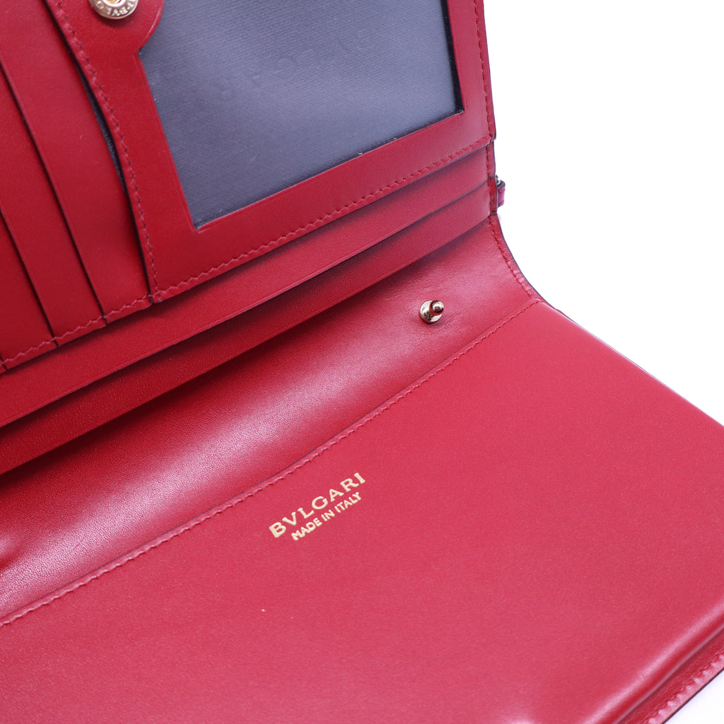 Bvlgari leather wallet Bvlgari W20706