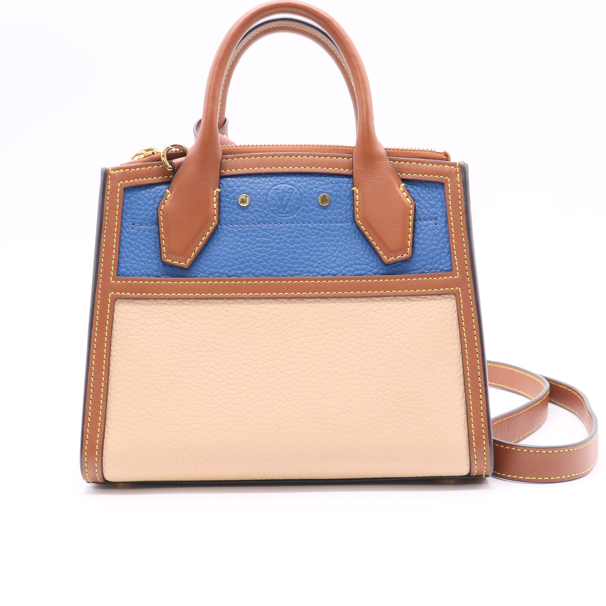 Louis Vuitton Taurillon Leather City Steamer Mini twins
