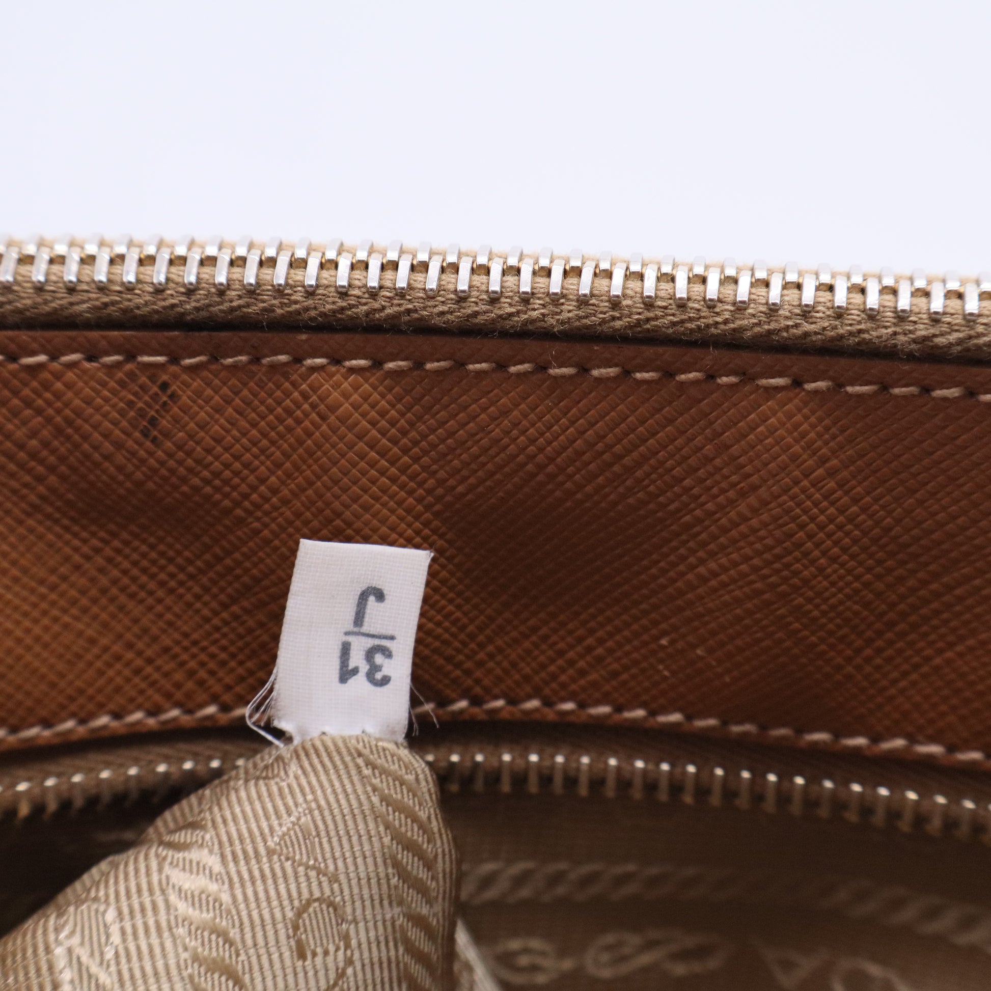 Galleria Double Zip Tote Saffiano Leather Large Twins LDJ3047