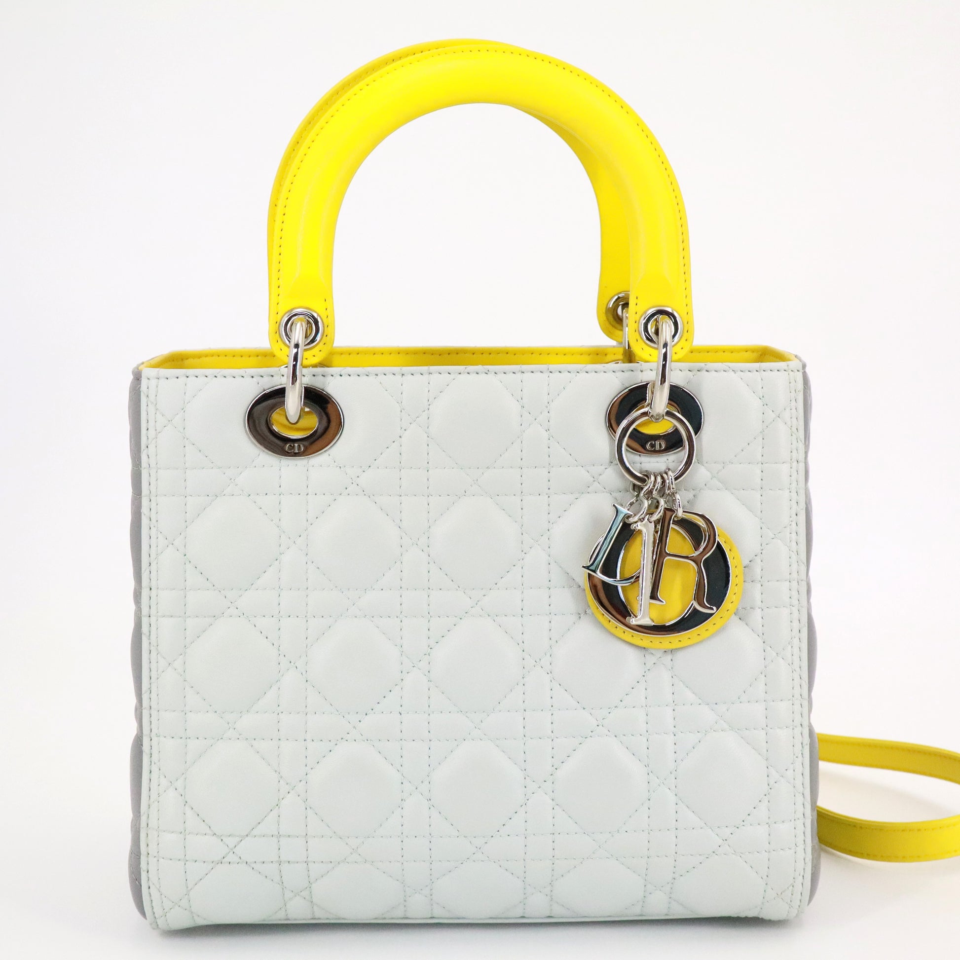 Lady Dior Bag Cannage Quilt Lambskin Medium