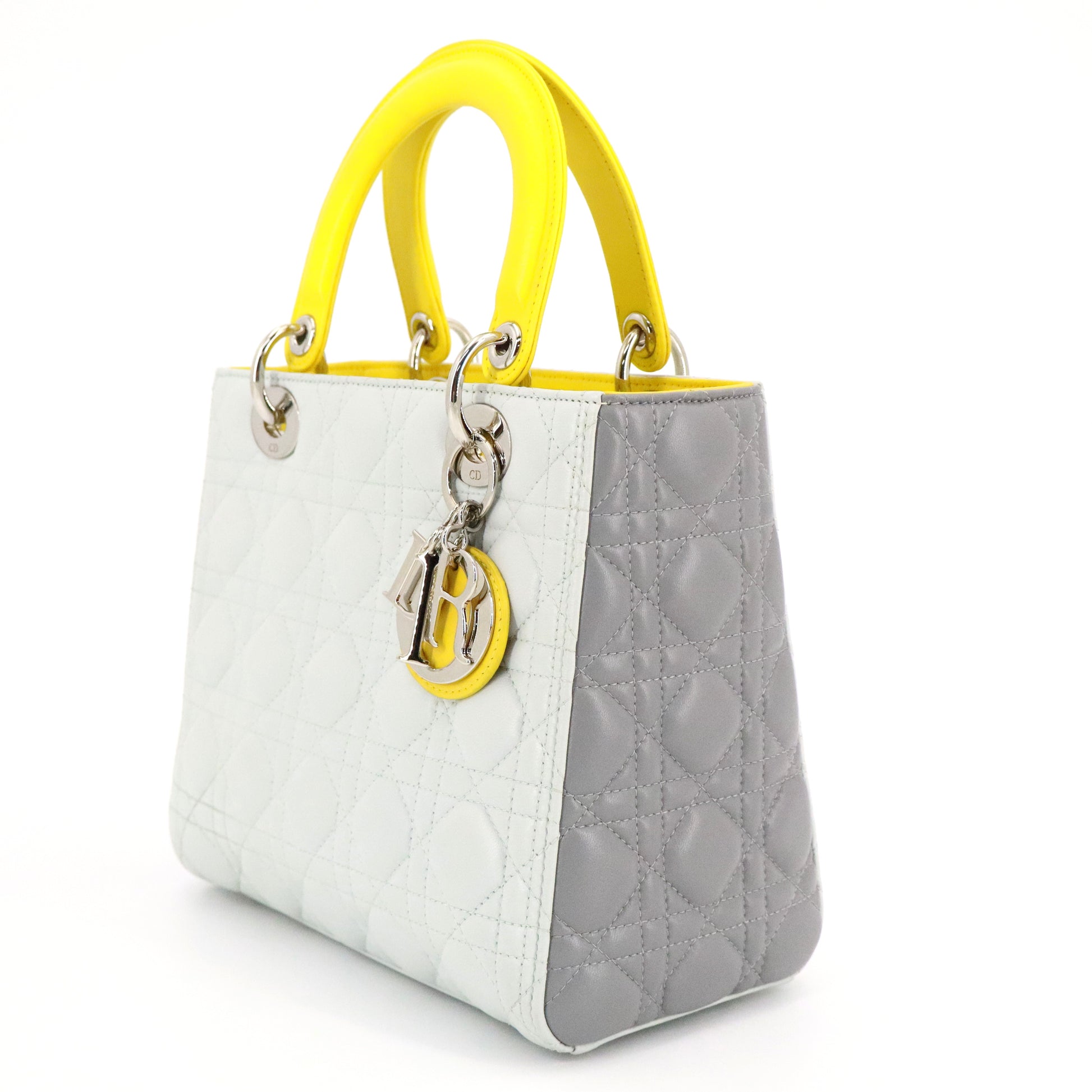 Lady Dior Bag Cannage Quilt Lambskin Medium