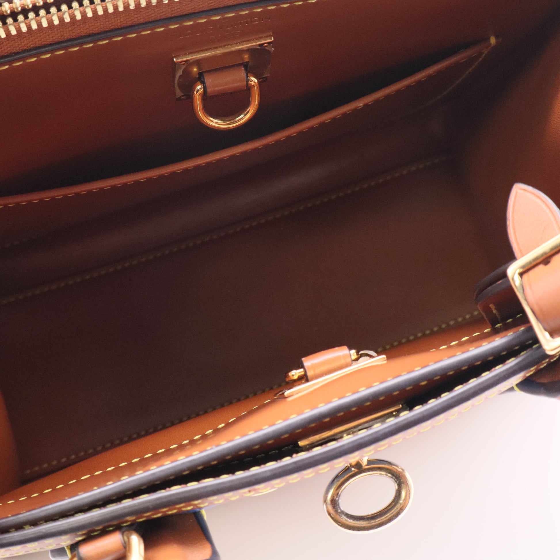 Louis Vuitton Taurillon Leather City Steamer Mini twins