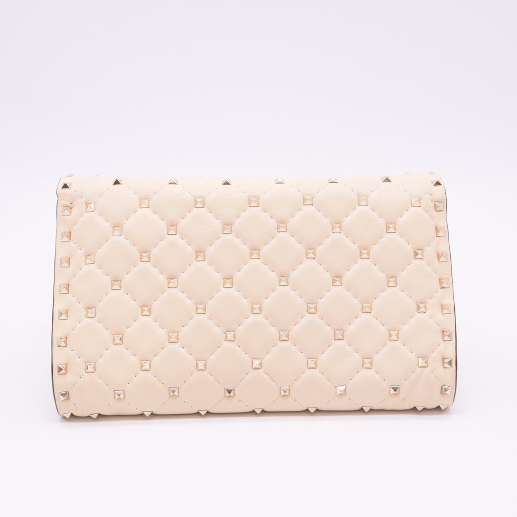 Nappa Rockstud Spike Wallet on Chain twins