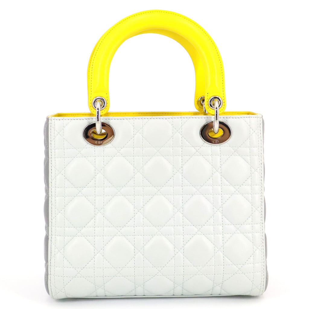 Lady Dior Bag Cannage Quilt Lambskin Medium