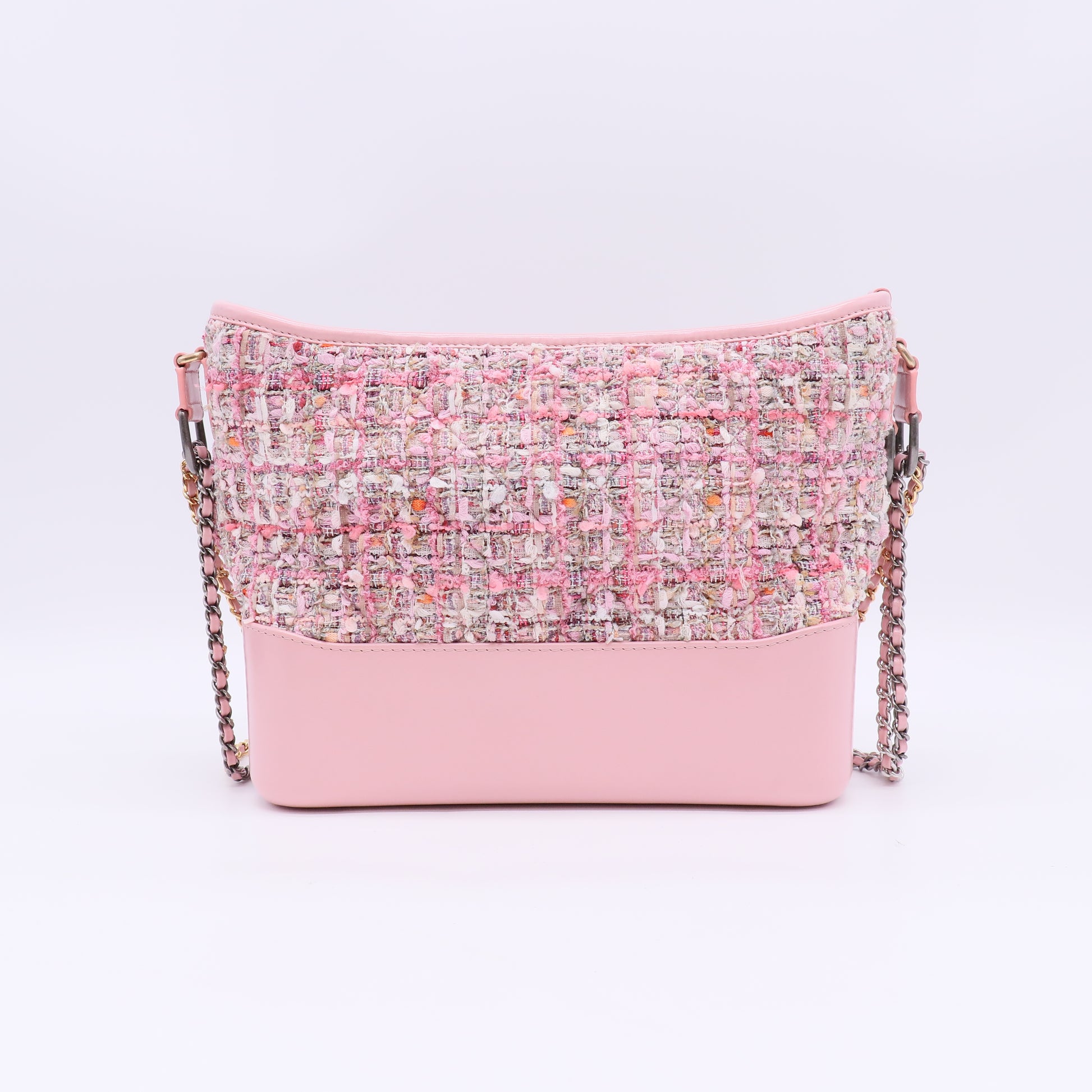 Chanel Tweed Calfskin Small Gabrielle Hobo B23976