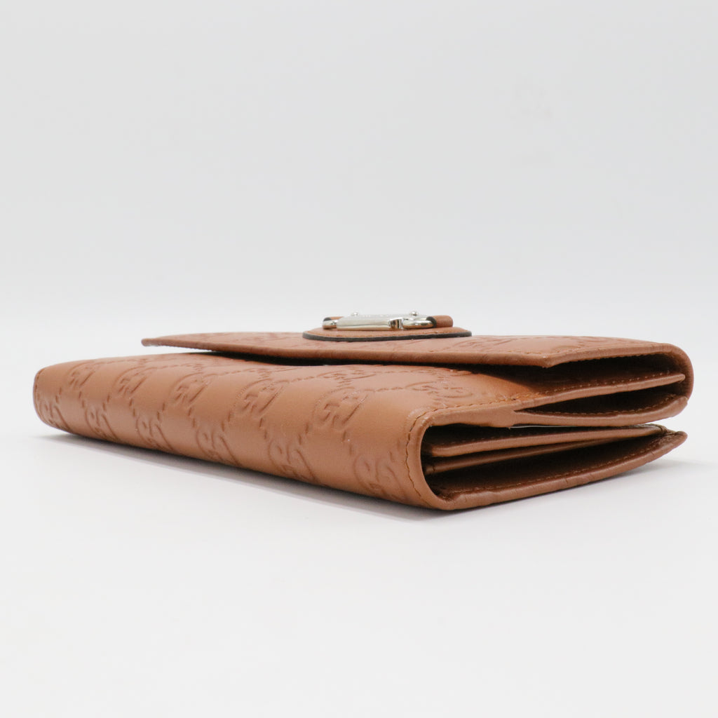 Guccissima Punch Continental Flap Wallet
