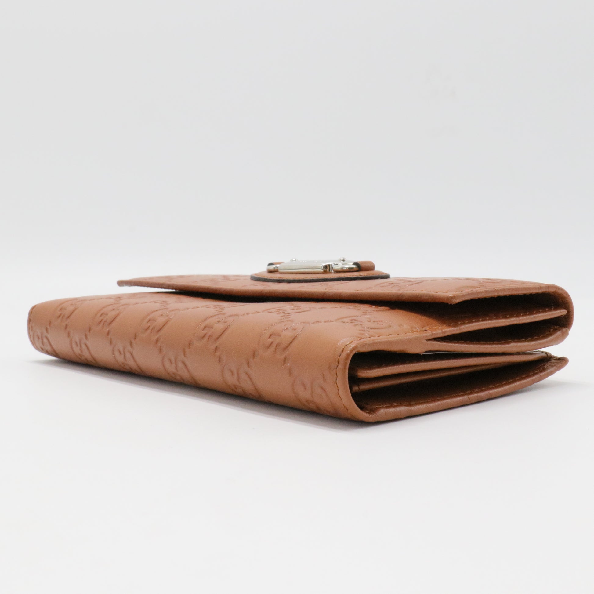 Guccissima Punch Continental Flap Wallet