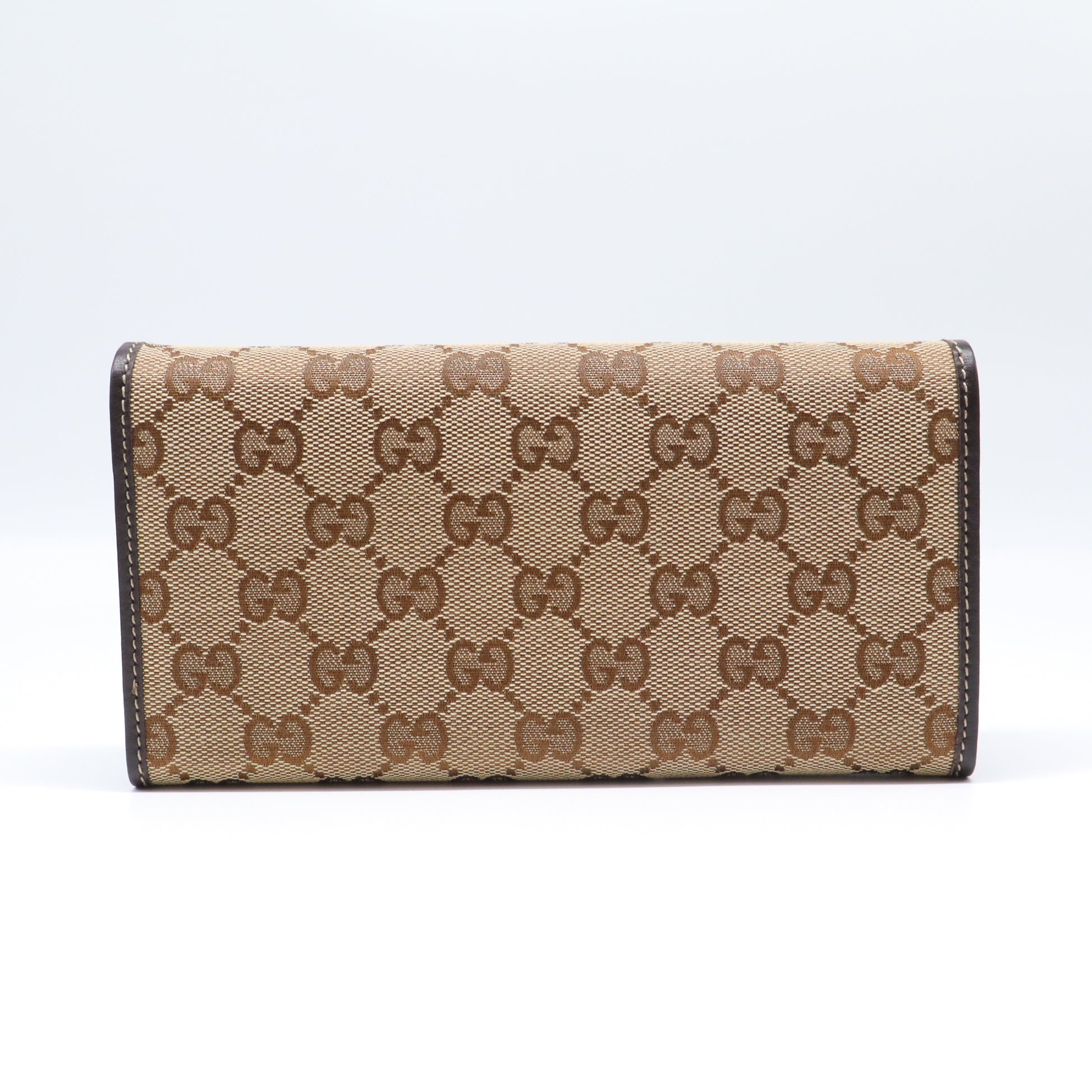 Gucci Monogram Lovely Heart Continental Wallet W21642