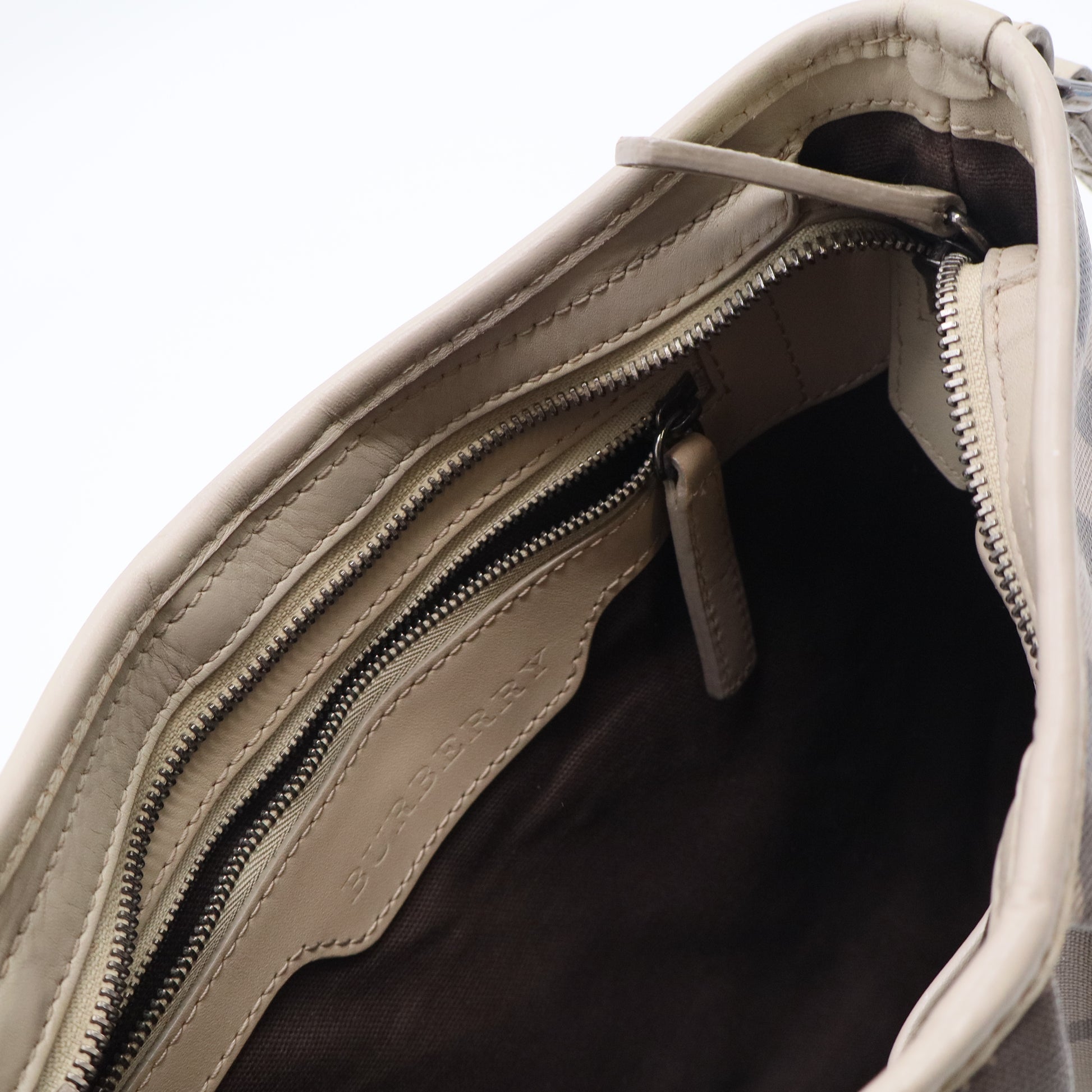 Smoked Check Hartham Shoulder Bag Trench