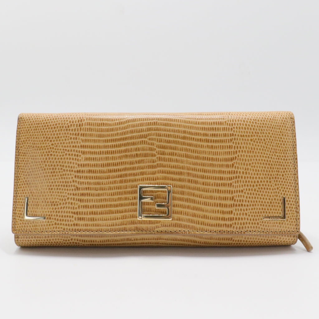 Fendi Limited Edition Lizard Wallet