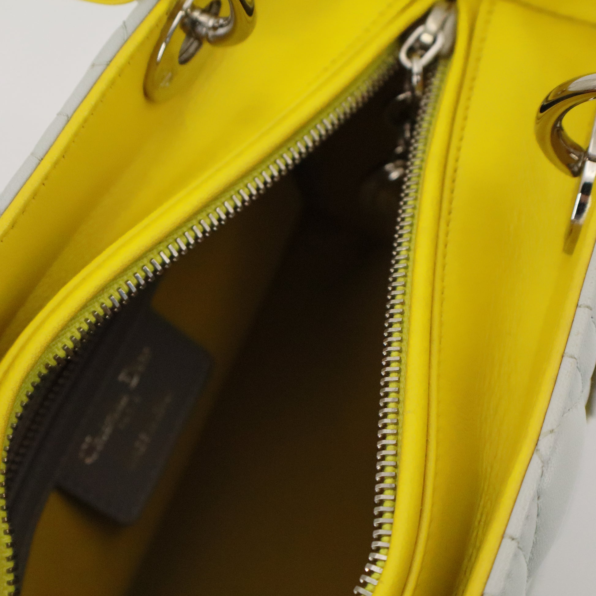 Lady Dior Bag Cannage Quilt Lambskin Medium