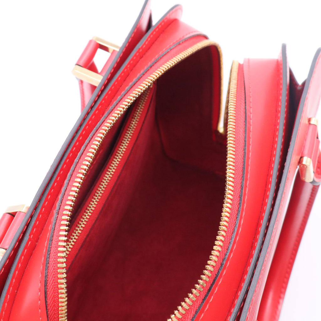 Red Epi Leather Vintage Pont Neuf PM Bag