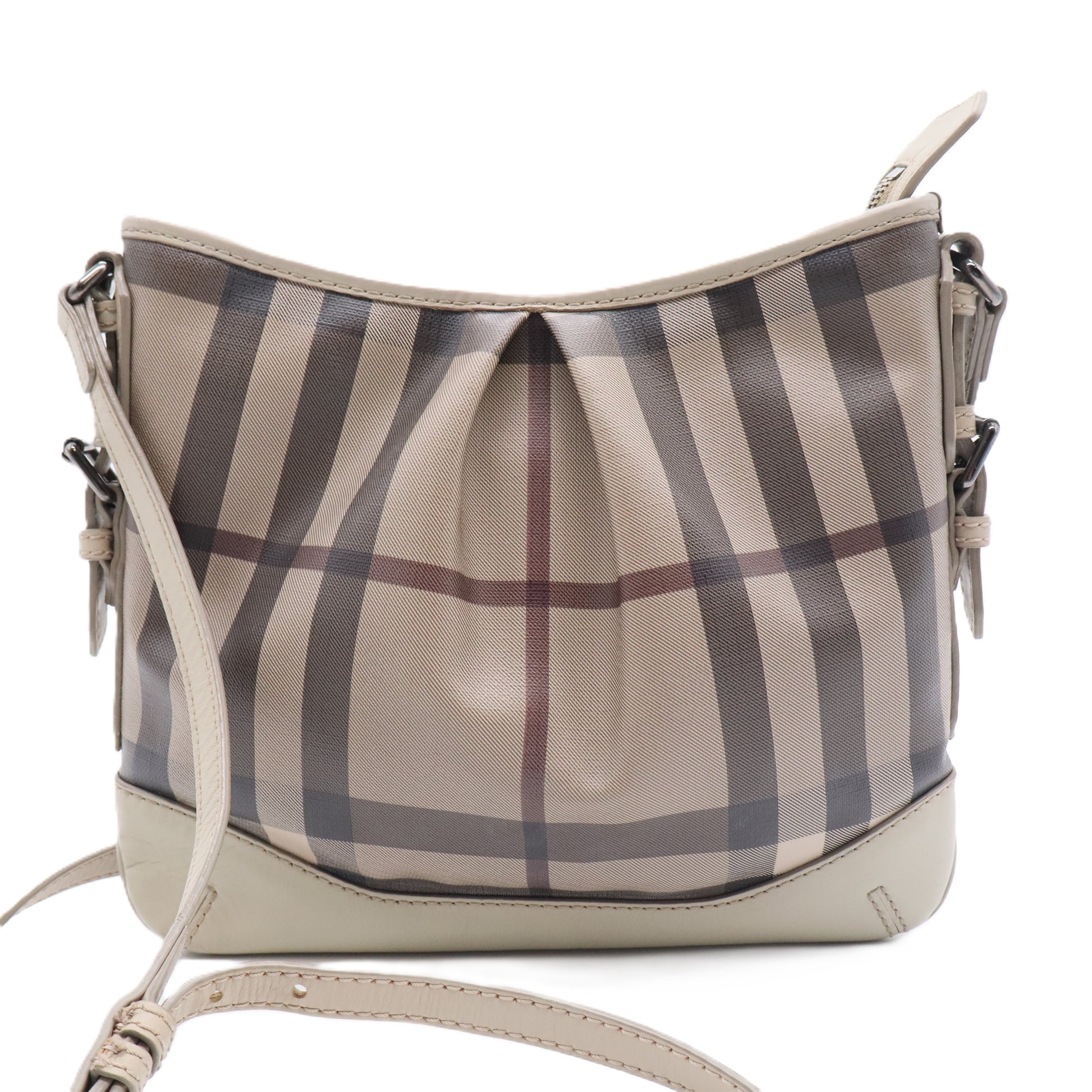 Smoked Check Hartham Shoulder Bag Trench