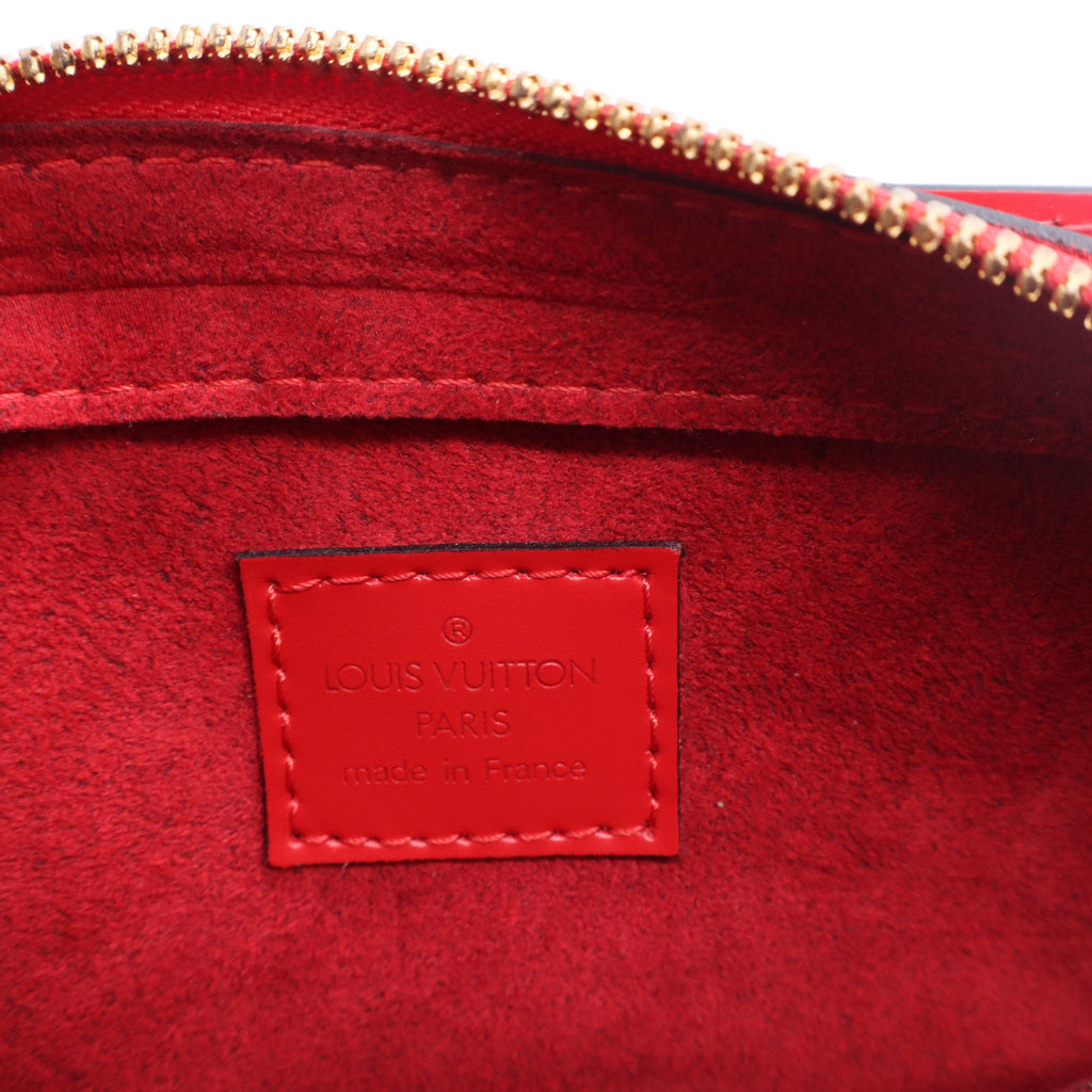 Red Epi Leather Vintage Pont Neuf PM Bag