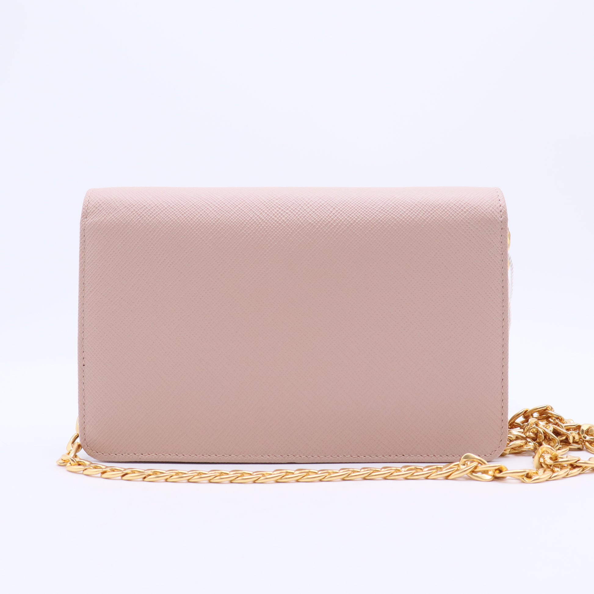 Chain Wallet Crossbody Saffiano Leather Twins LDJ3053