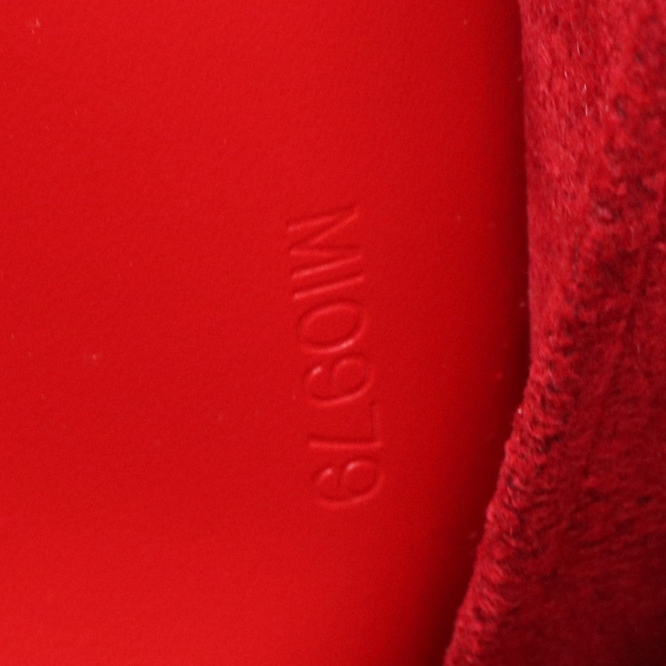 Red Epi Leather Vintage Pont Neuf PM Bag