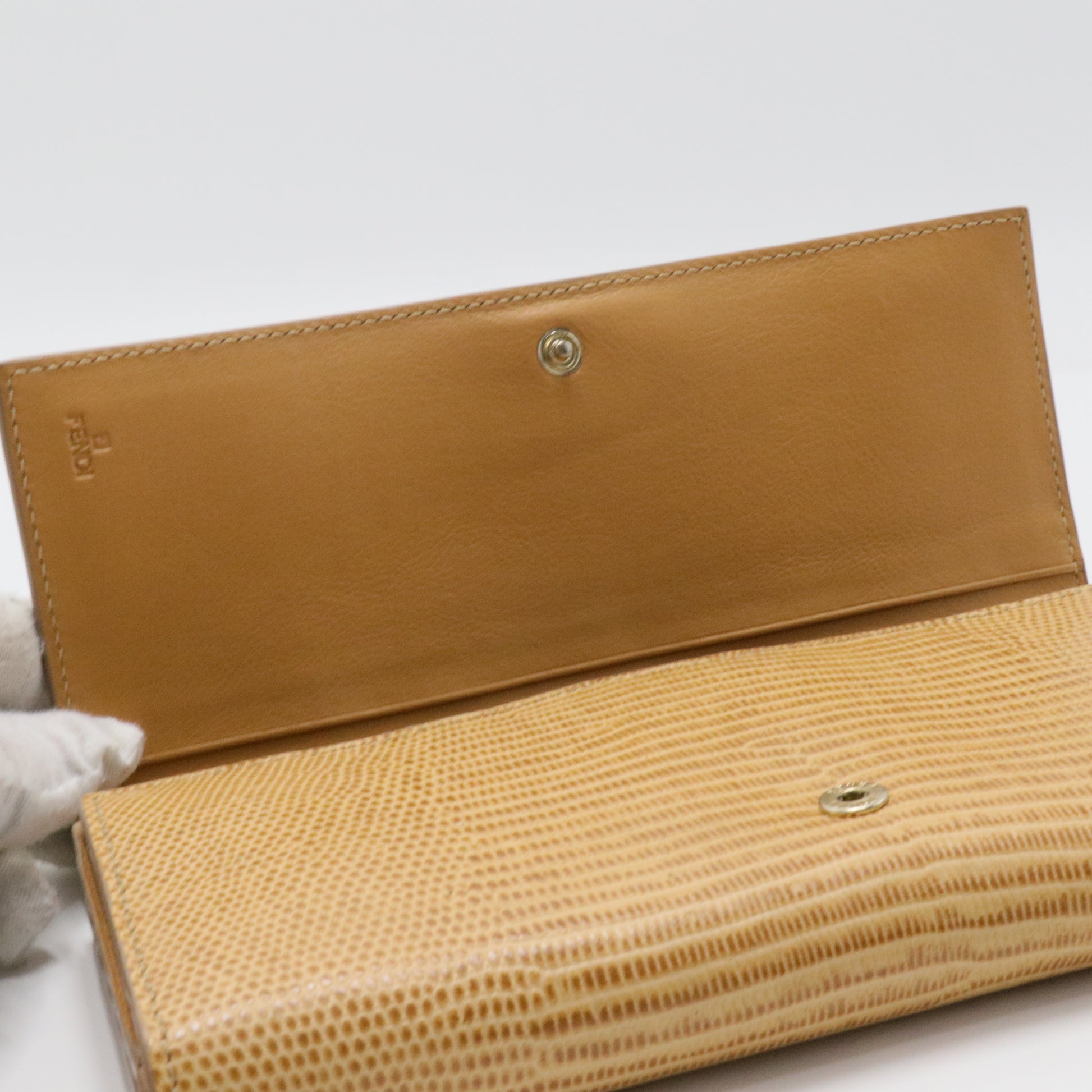 Fendi Limited Edition Lizard Wallet
