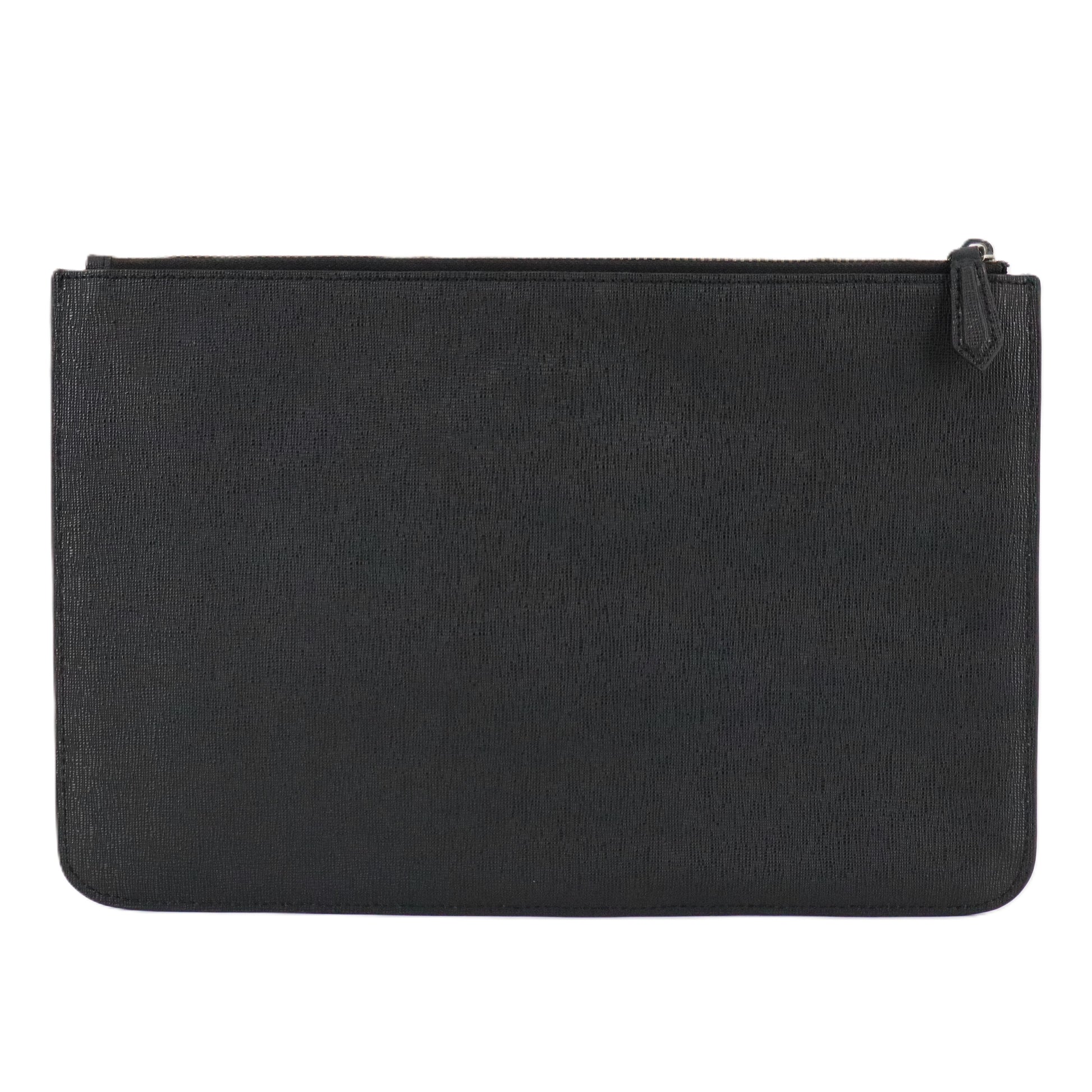 Karlito Pouch Studded Saffiano Leather Medium